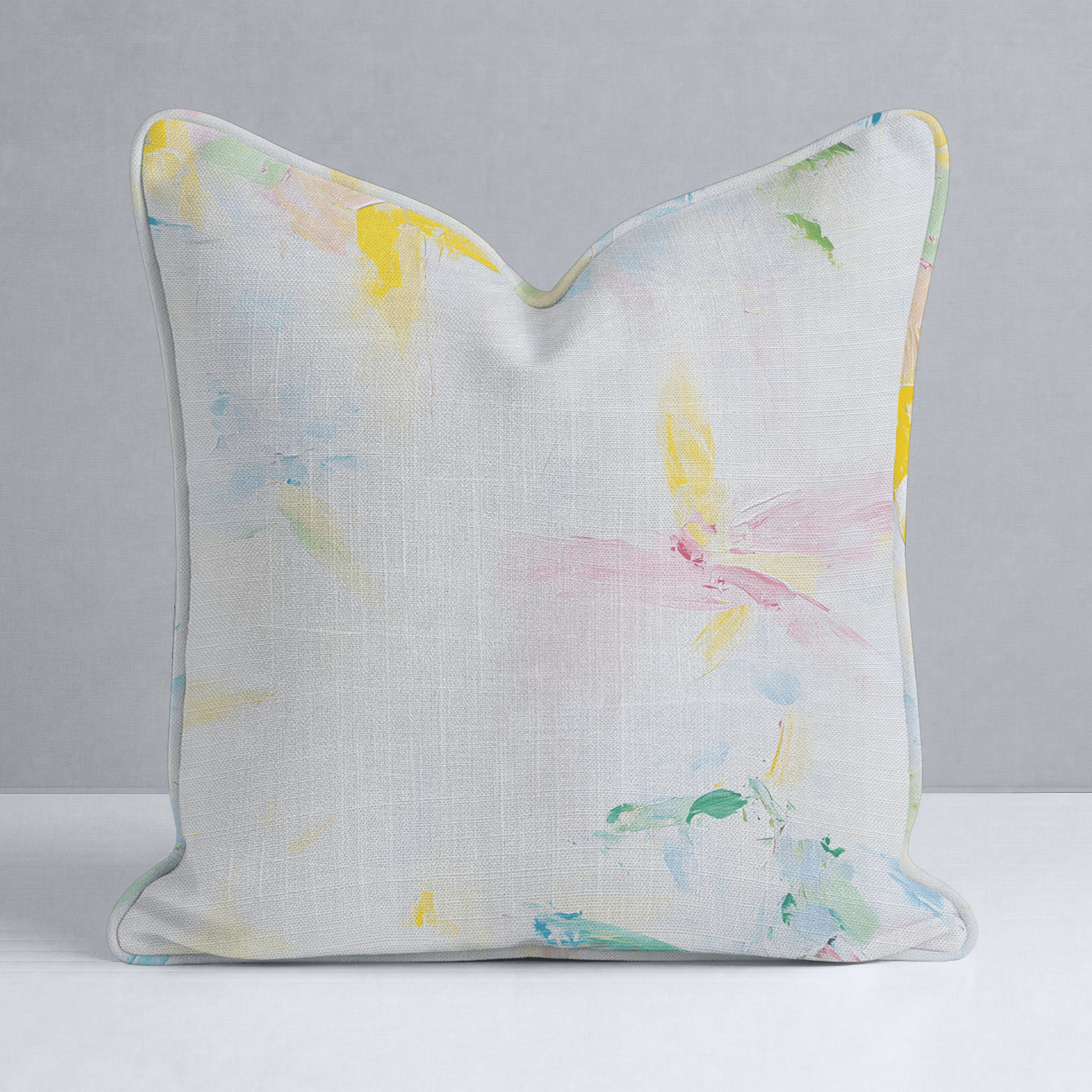 Whispered Light Throw Pillow - Lemon Park