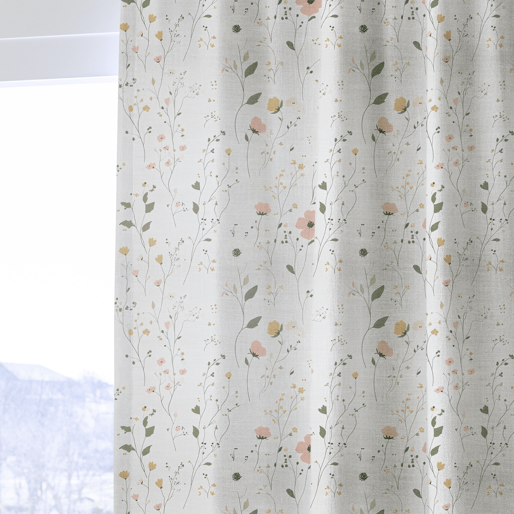 Whispering Meadows - Drapery - Benton Lane Home - Lemon Park