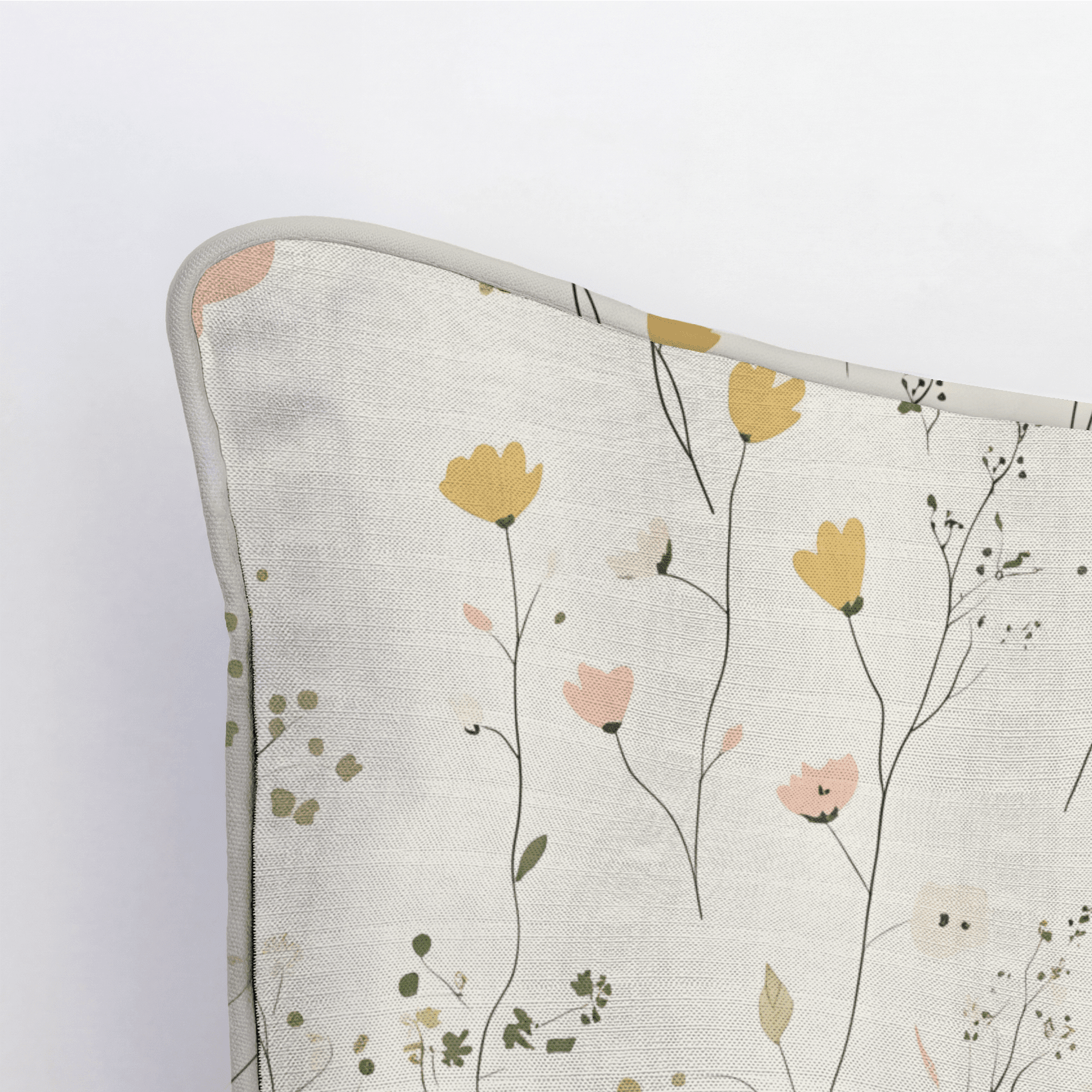 Whispering Meadows Throw Pillow - Benton Lane Home - Lemon Park