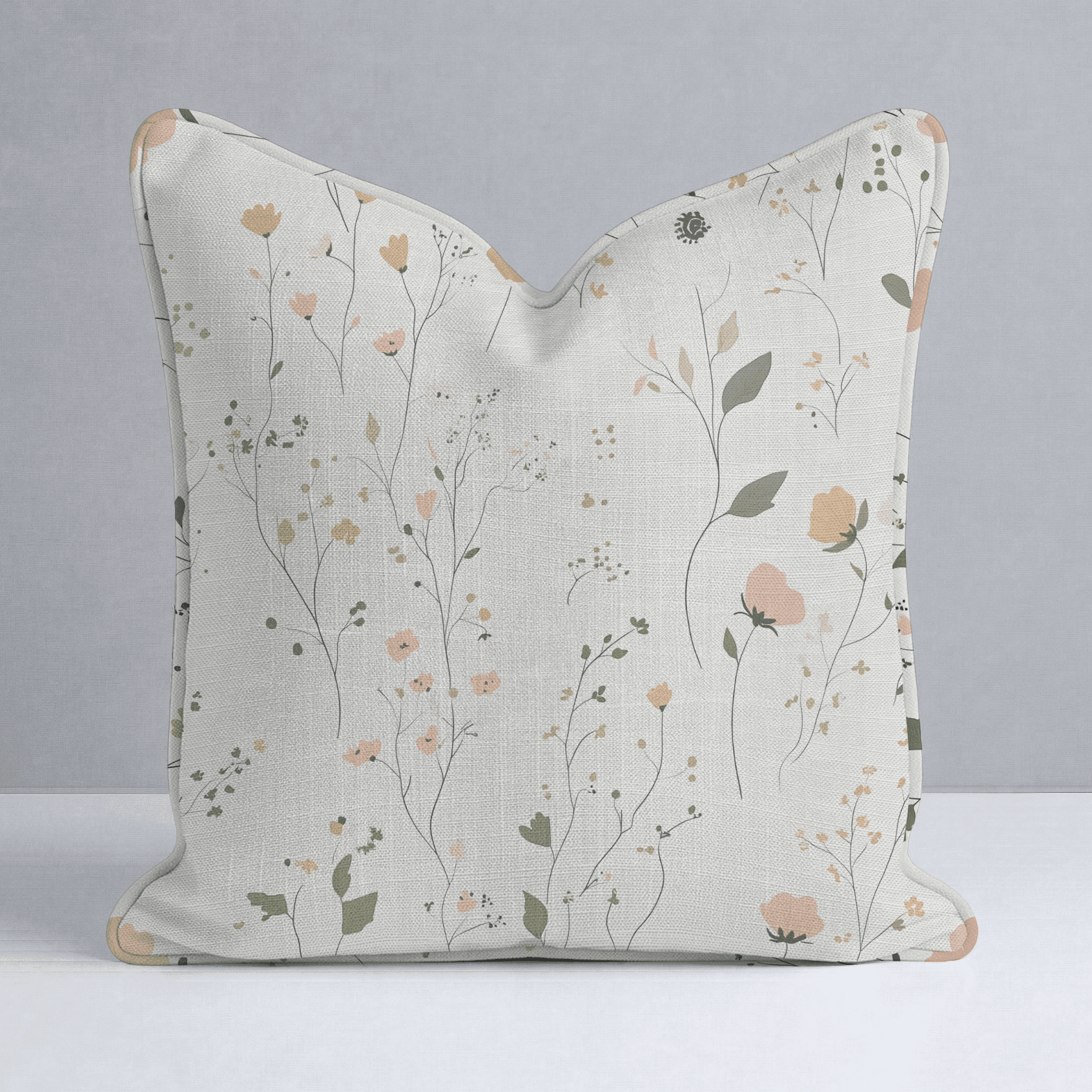 Whispering Meadows Throw Pillow - Benton Lane Home - Lemon Park
