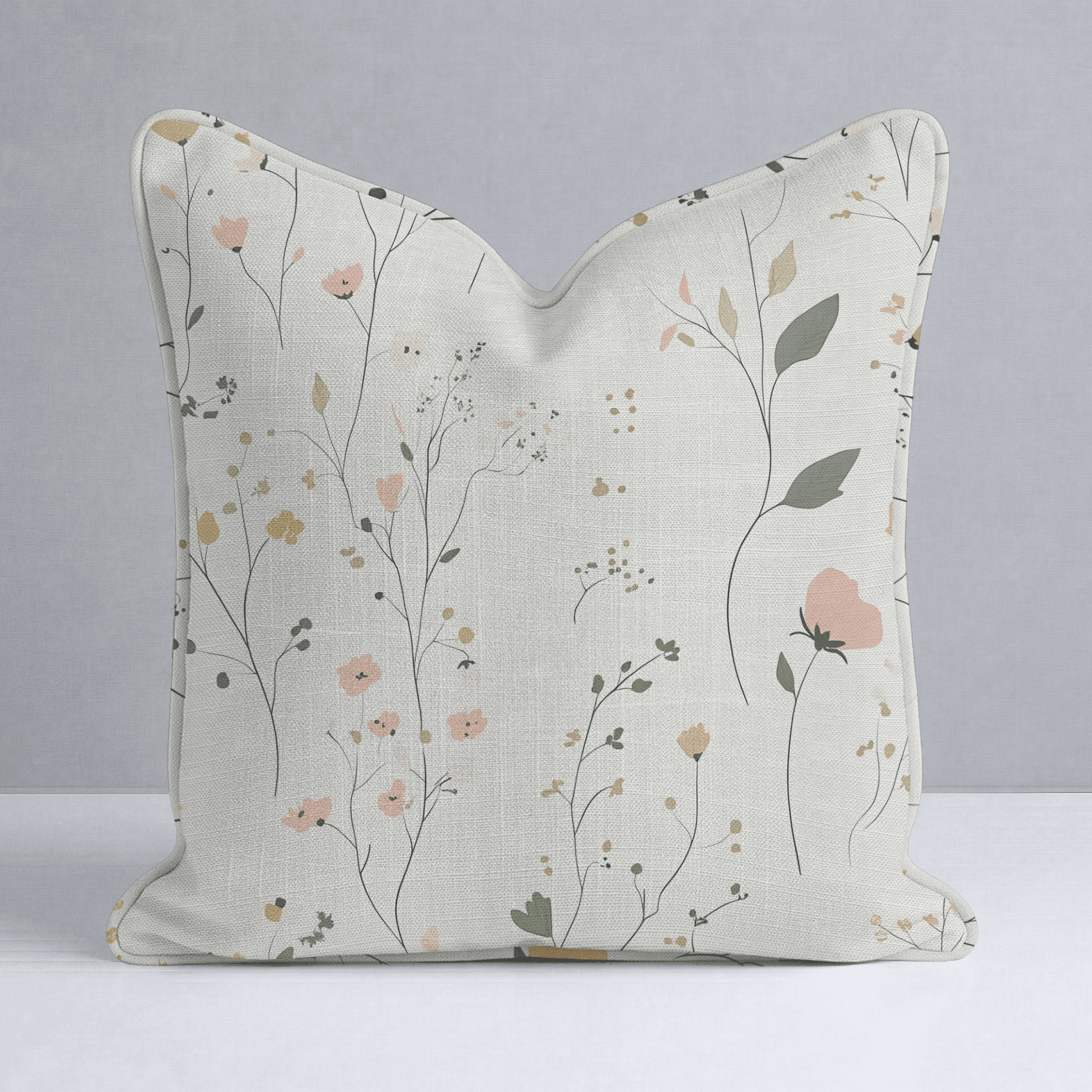 Whispering Meadows Throw Pillow - Benton Lane Home - Lemon Park
