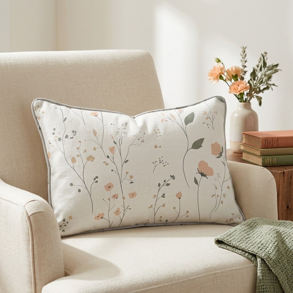 Whispering Meadows Throw Pillow - Benton Lane Home - Lemon Park