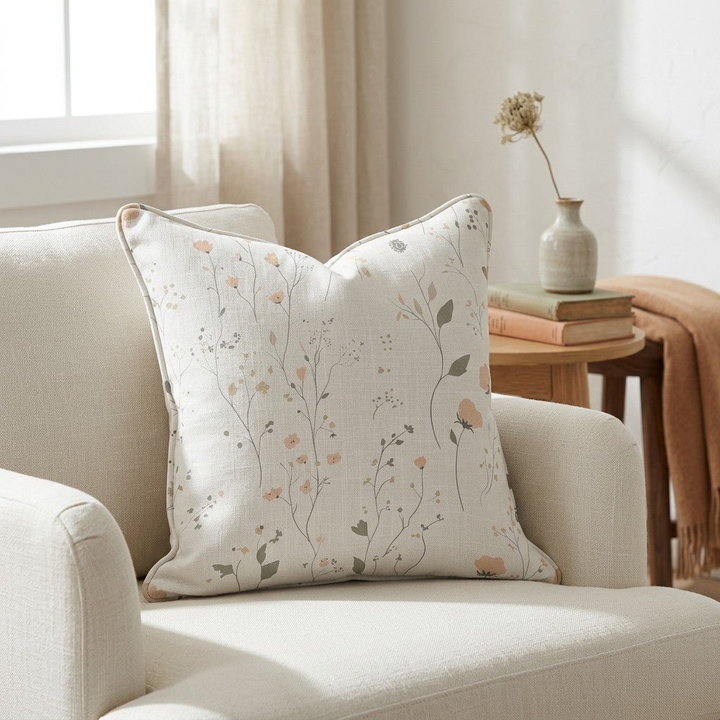 Whispering Meadows Throw Pillow - Benton Lane Home - Lemon Park