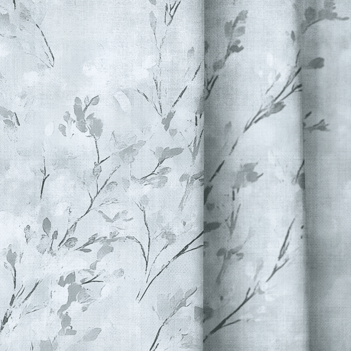 Whispers of Winter - Drapery - Benton Lane Home - Lemon Park