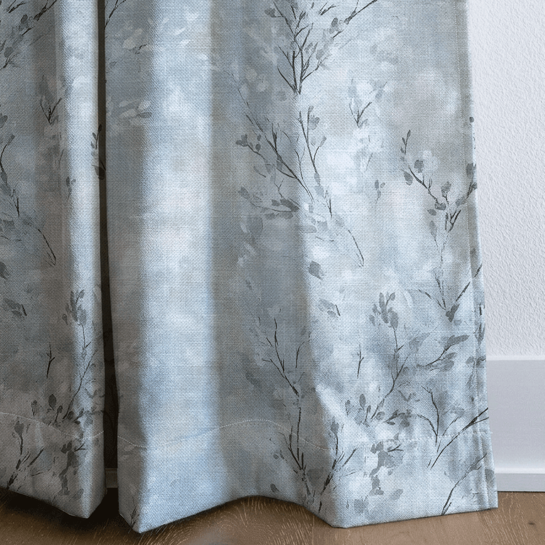 Whispers of Winter - Drapery - Benton Lane Home - Lemon Park