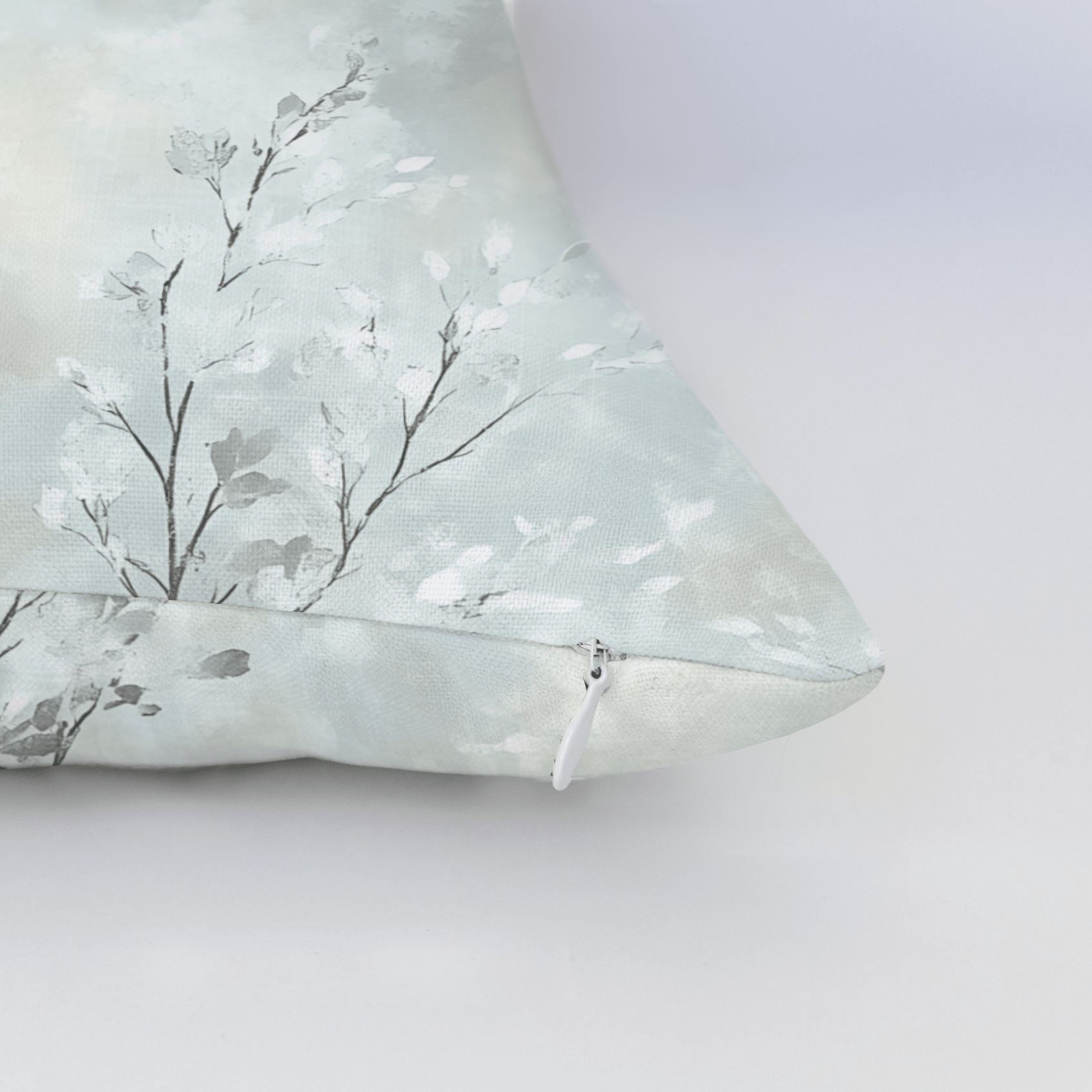 Whispers of Winter Throw Pillow - Lemon Park
