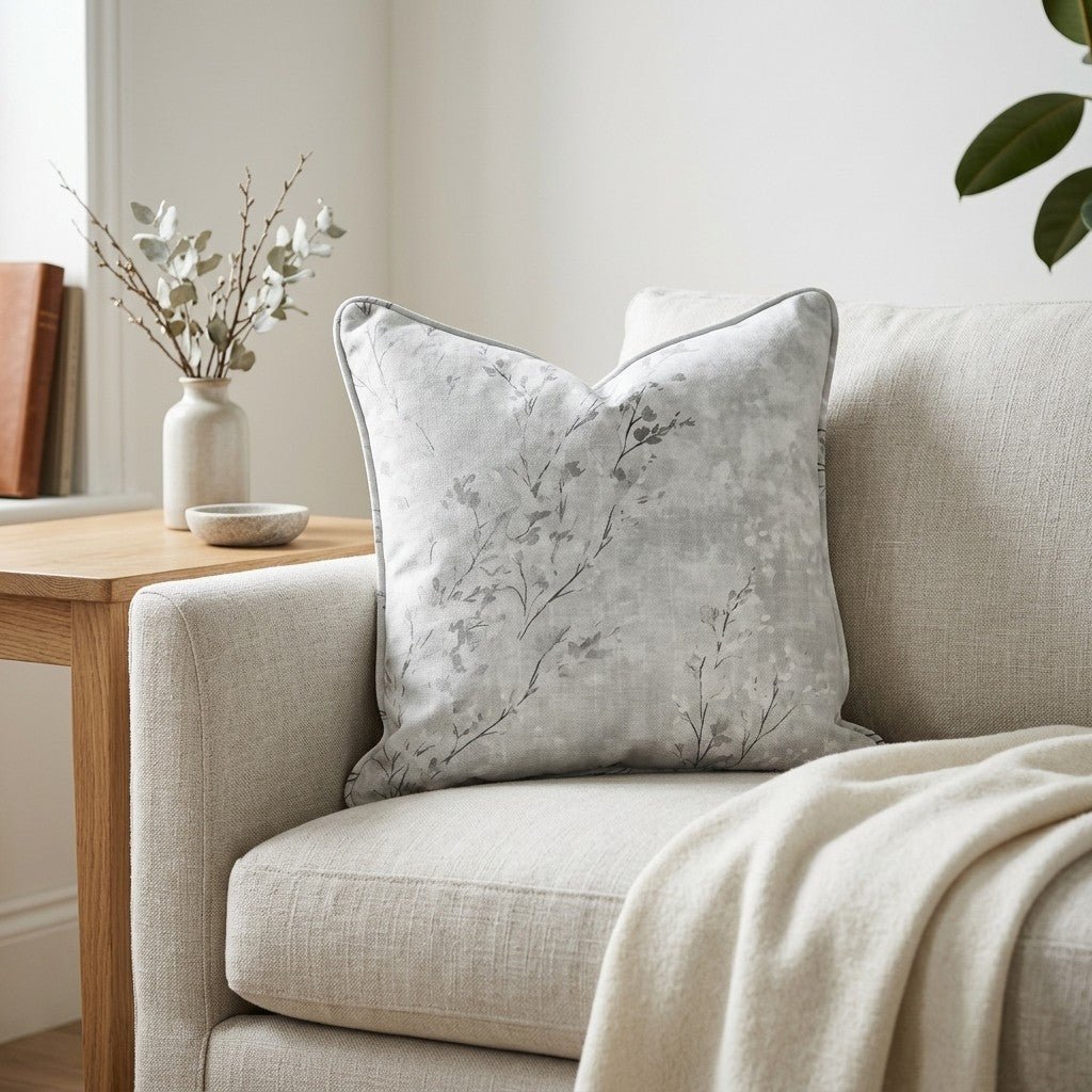 Whispers of Winter Throw Pillow - Benton Lane Home - Lemon Park