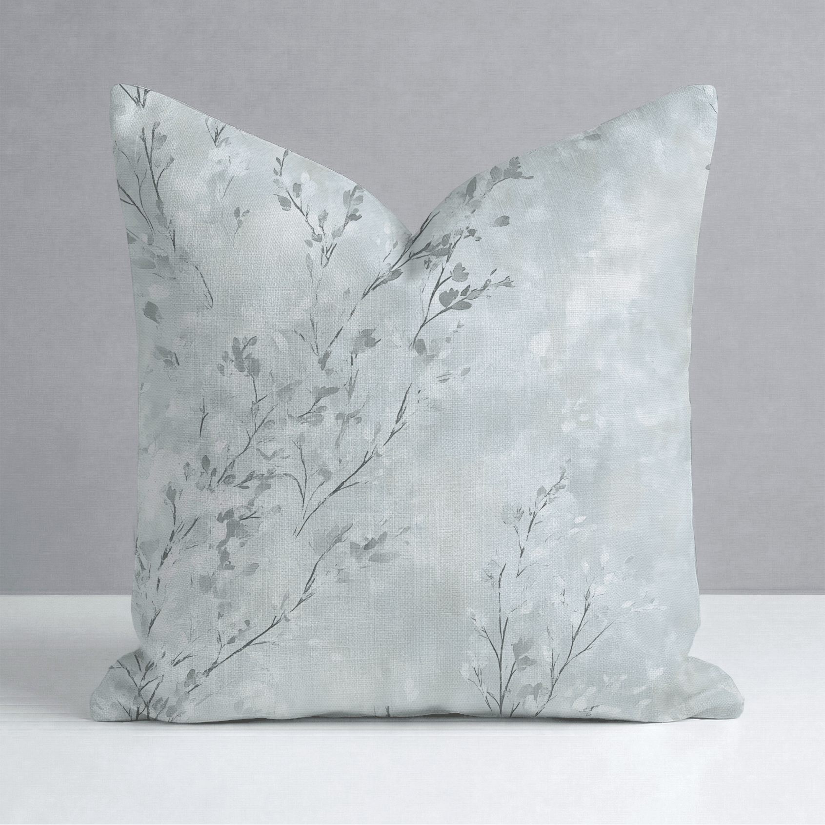 Whispers of Winter Throw Pillow - Lemon Park
