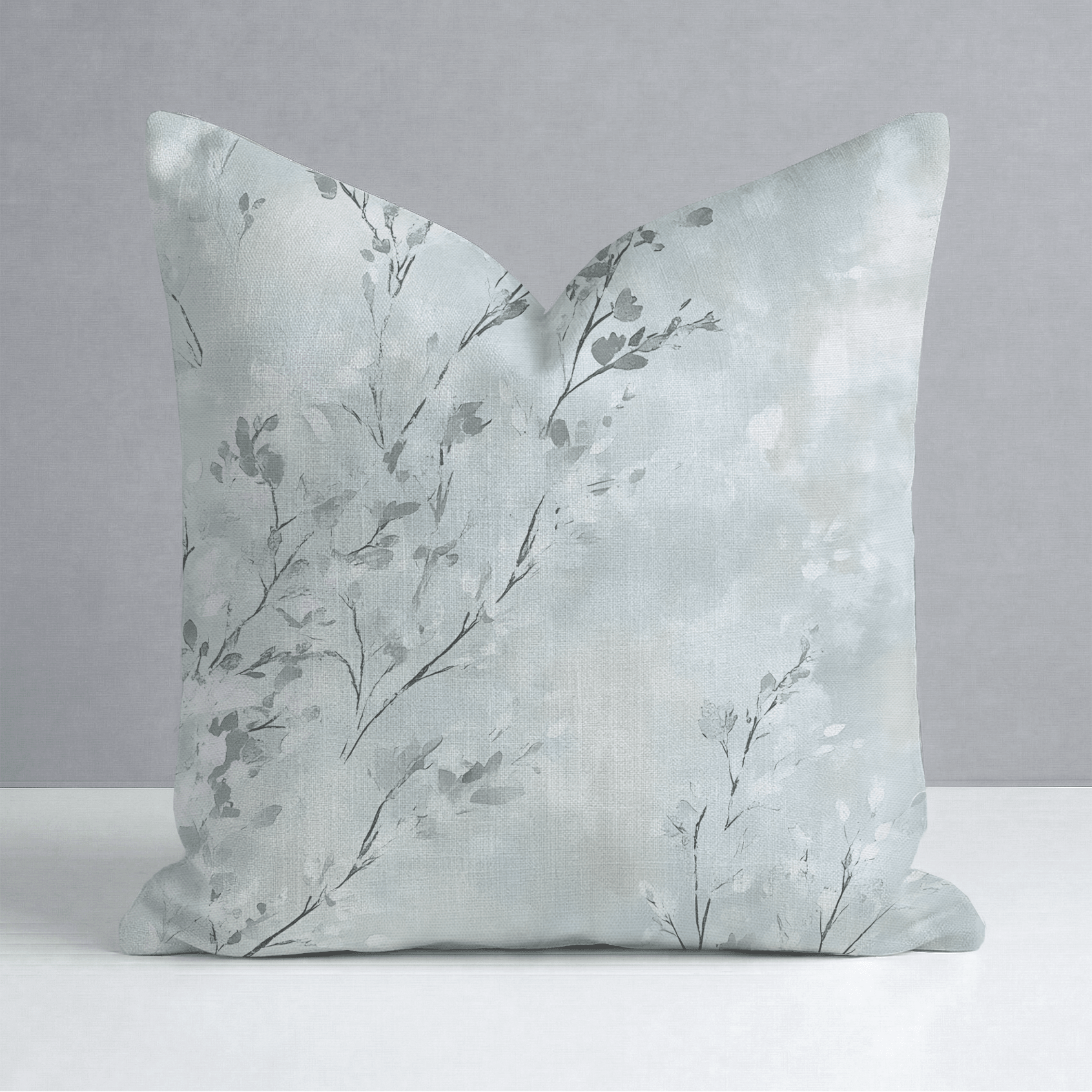 Whispers of Winter Throw Pillow - Lemon Park