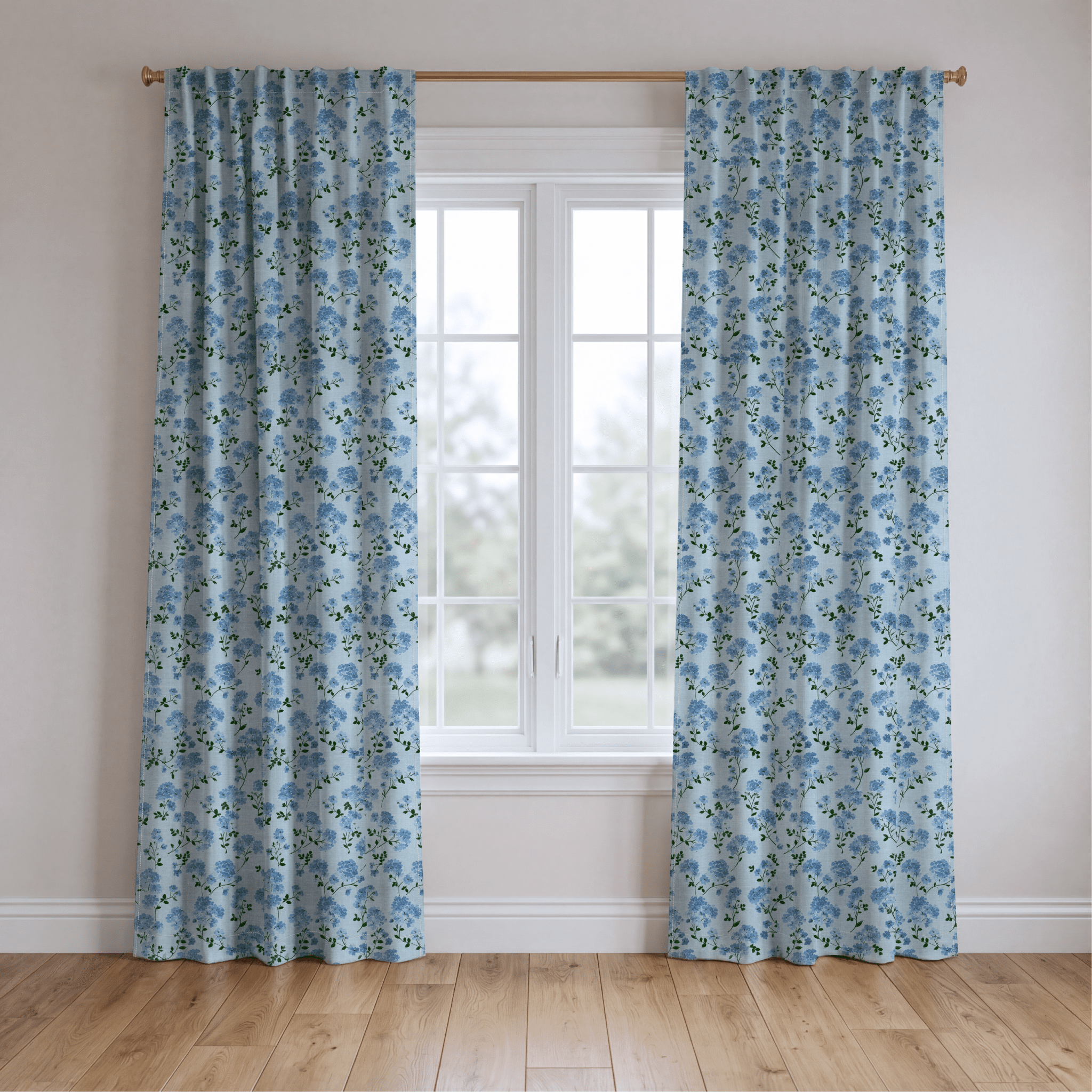 Wild Bloom - Drapery - Benton Lane Home - Lemon Park