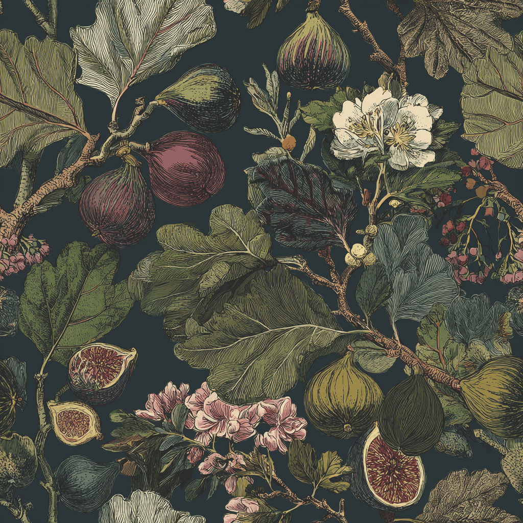 Wild Fig Grove - 48" Wallpaper - Benton Lane Home - Benton Lane