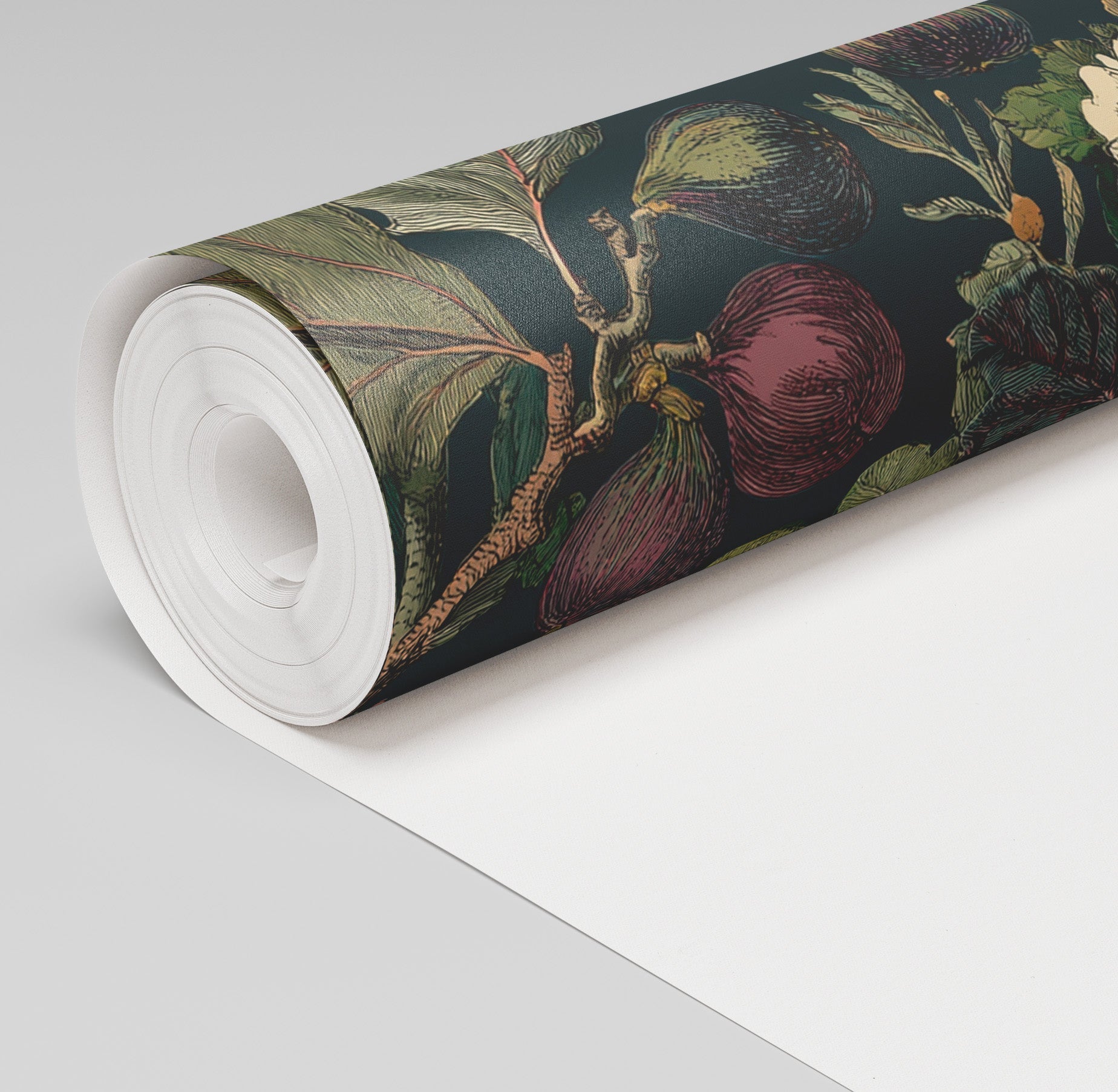 Wild Fig Grove Wallpaper - Benton Lane Home - Painted Paper