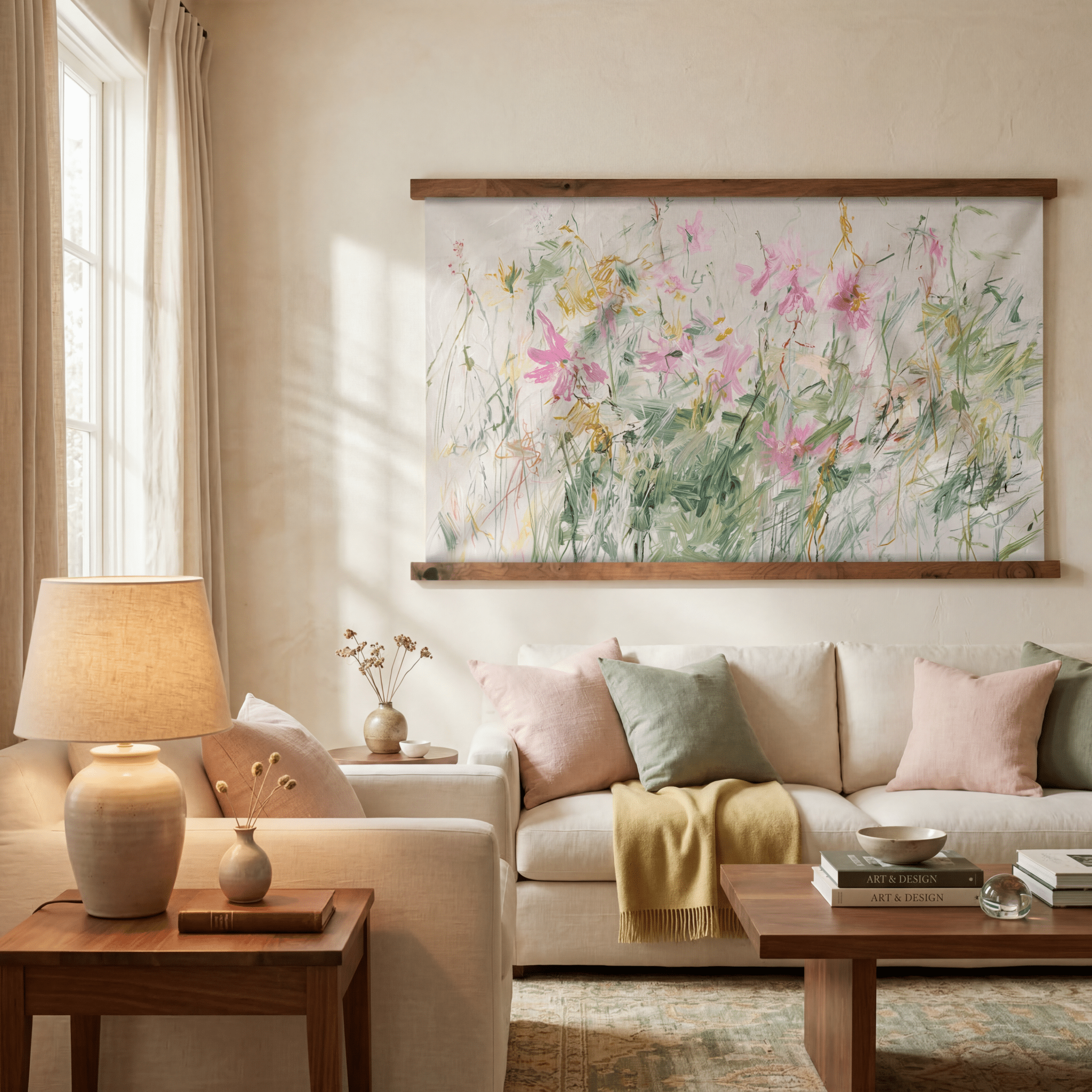 Wild Flowers - Tapestry - Benton Lane Home - Lemon Park