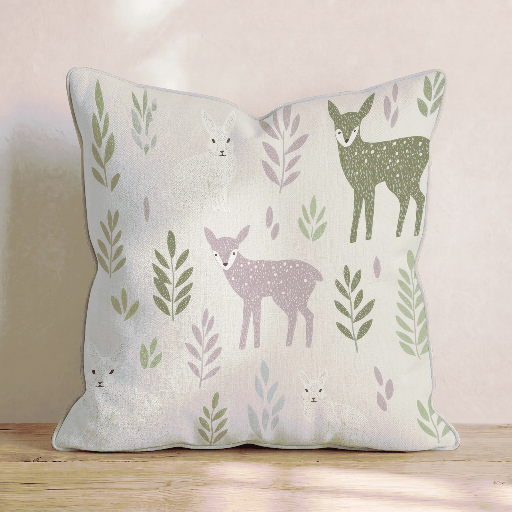 Wild Forest Friends Throw Pillow - Benton Lane Home - Hillcroft Home