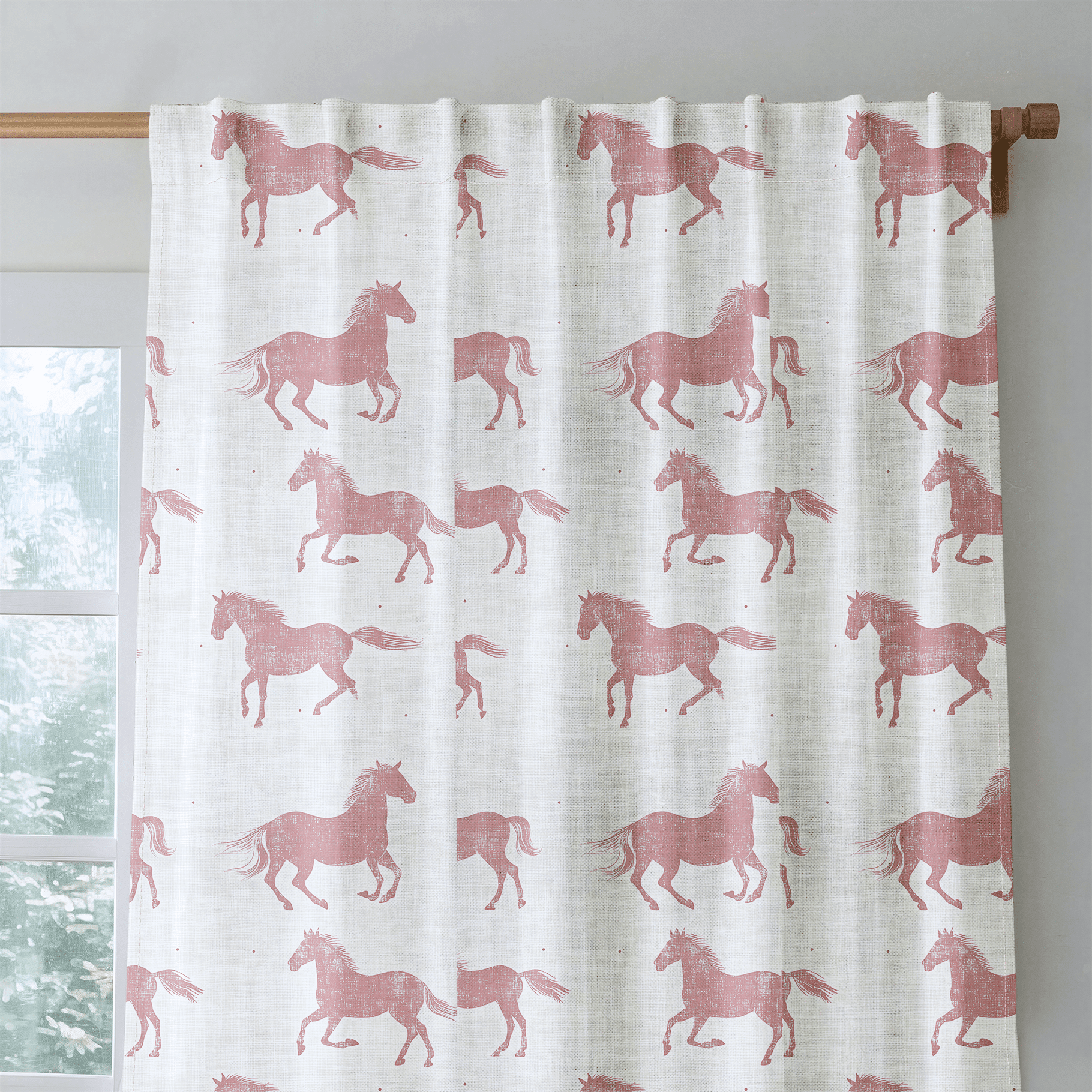 Wild & Free - Drapery - Benton Lane Home - Lemon Park