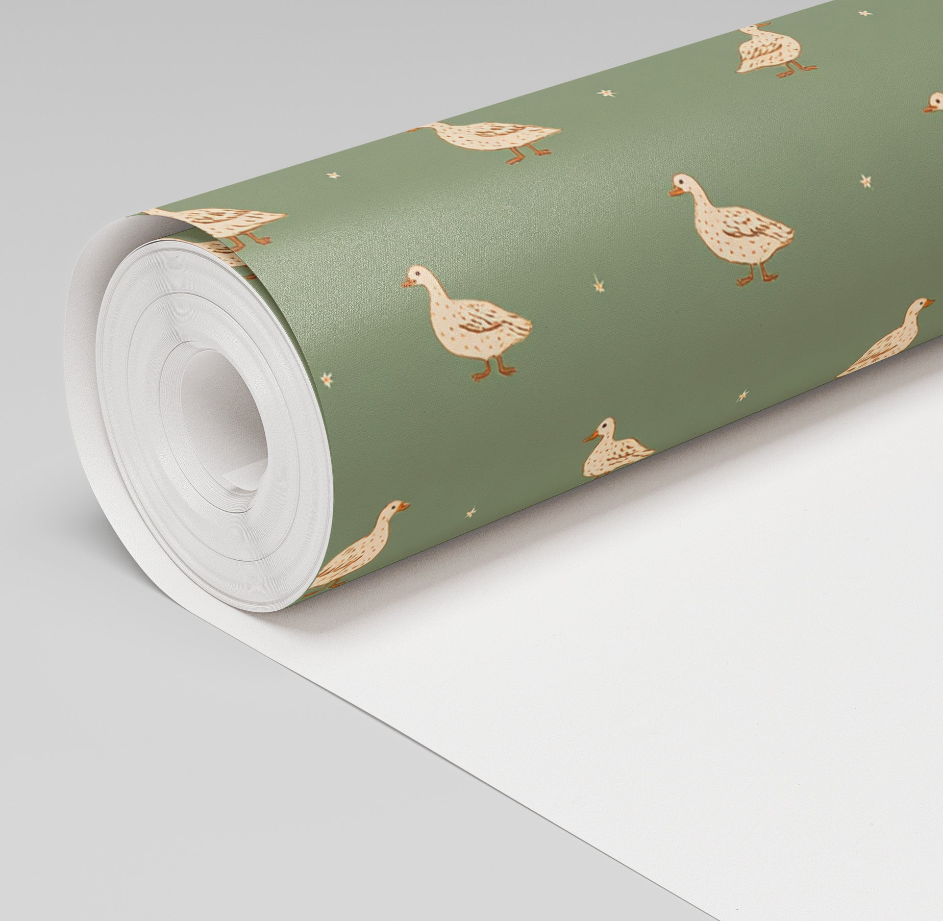 Wild Goose Chase Wallpaper - Benton Lane Home - Painted Paper