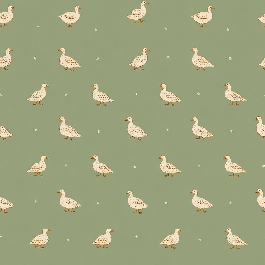 Wild Goose Chase Wallpaper - Painted Paper