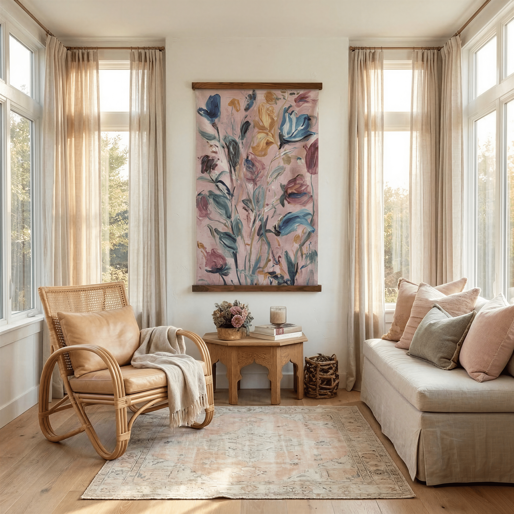 Wildfleur - Tapestry - Benton Lane Home - Lemon Park