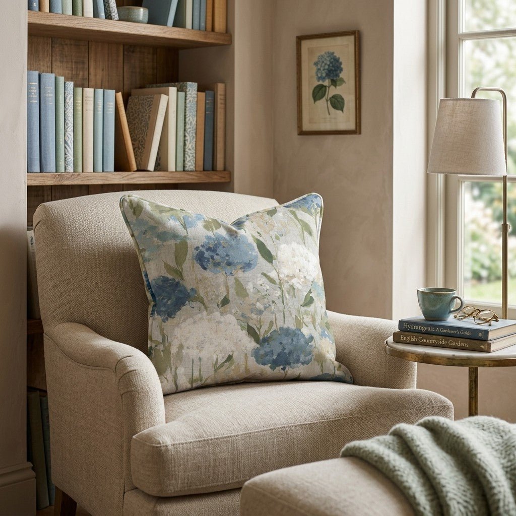 Wildflower Field Throw Pillow - Benton Lane Home - Hillcroft Home