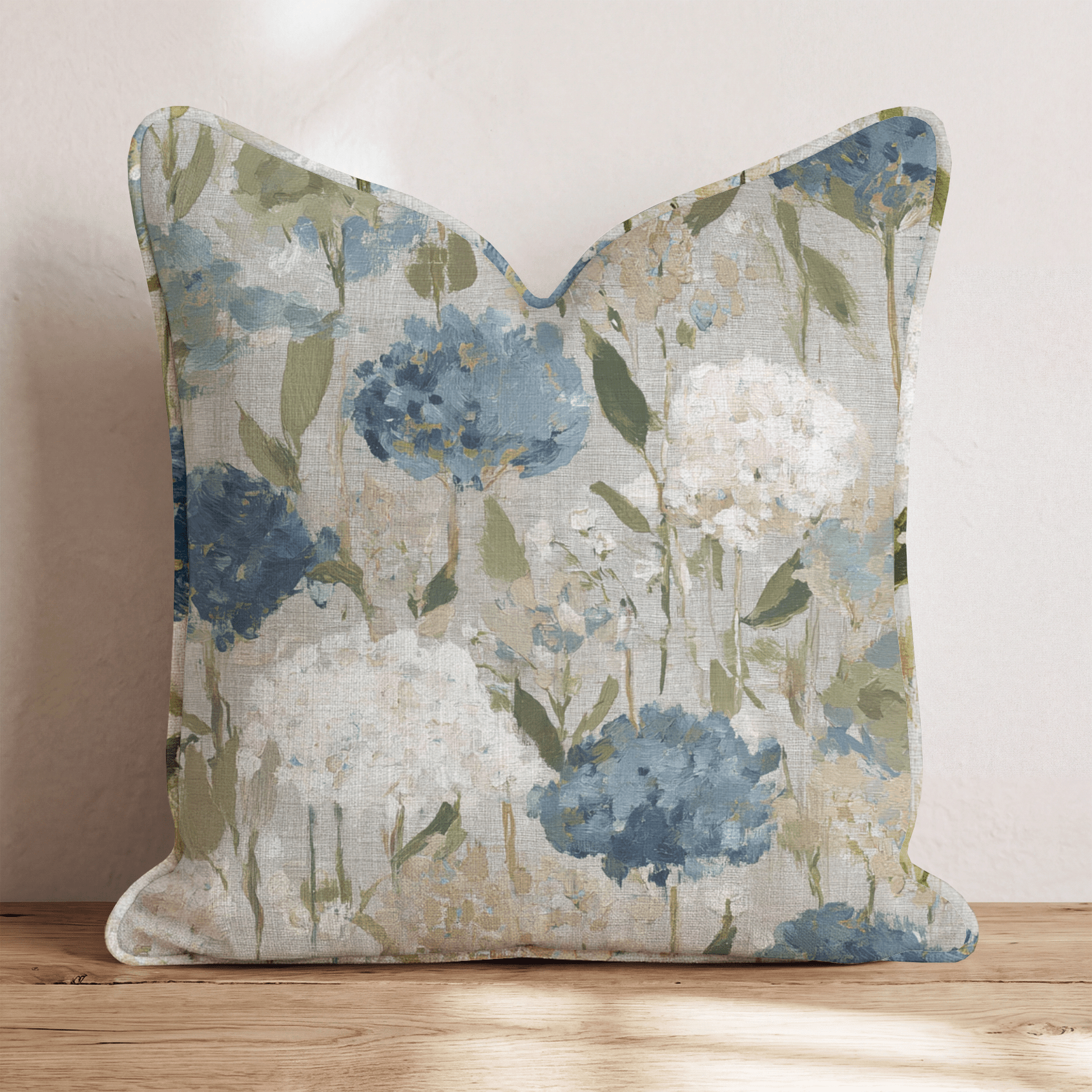 Wildflower Field Throw Pillow - Benton Lane Home - Hillcroft Home