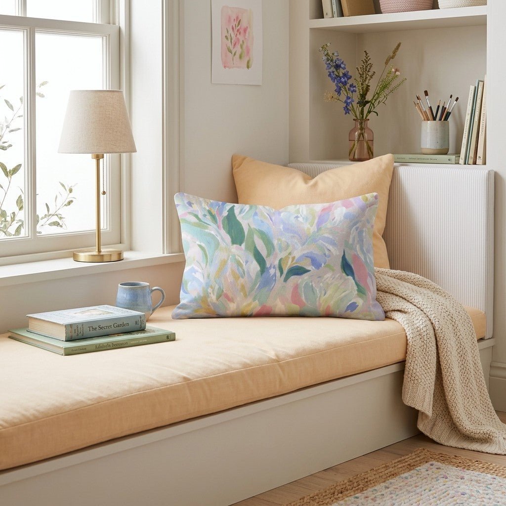 Wildflower Hill Throw Pillow - Hillcroft Home