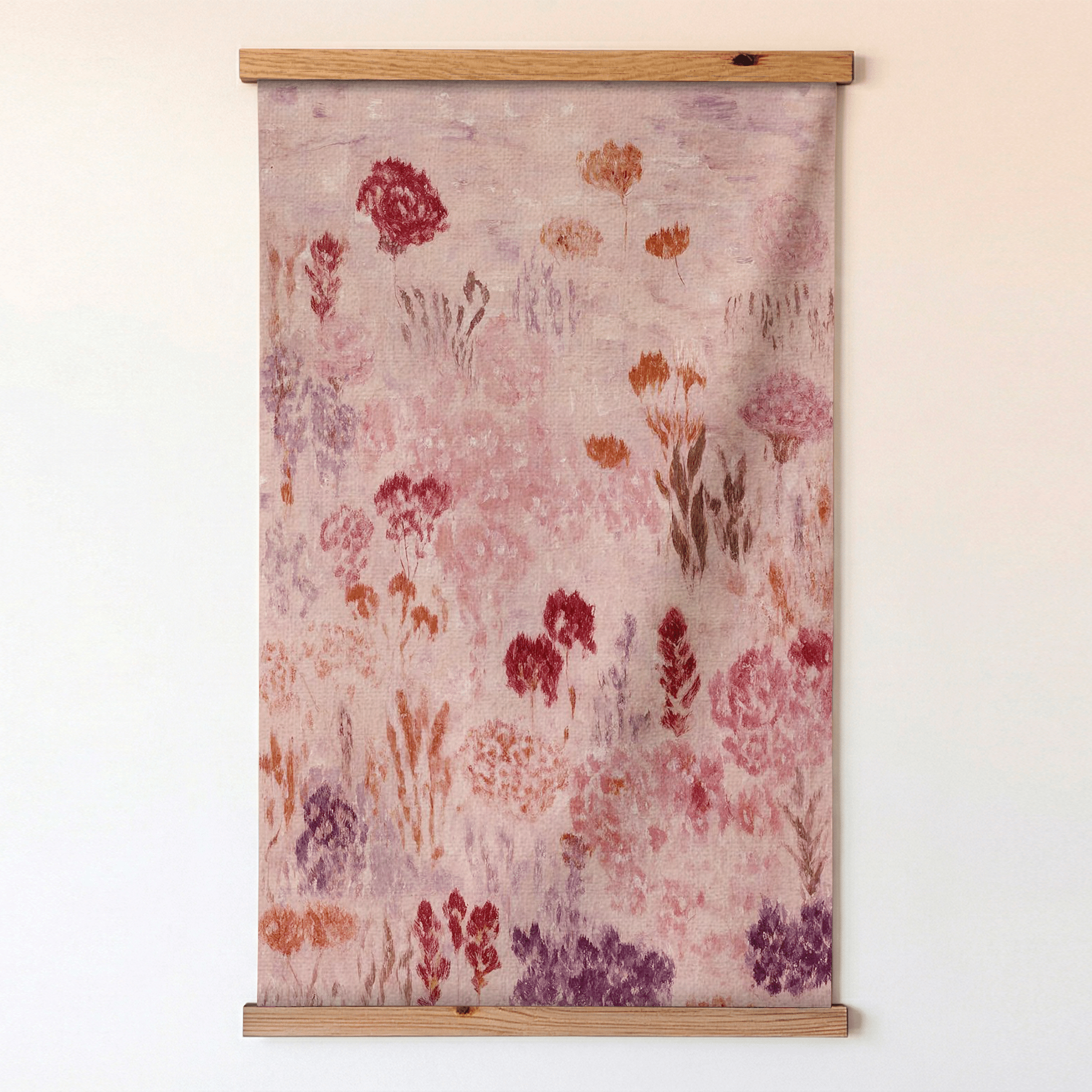 Wildflower Linen (Pink) - Tapestry - Benton Lane Home - Lemon Park