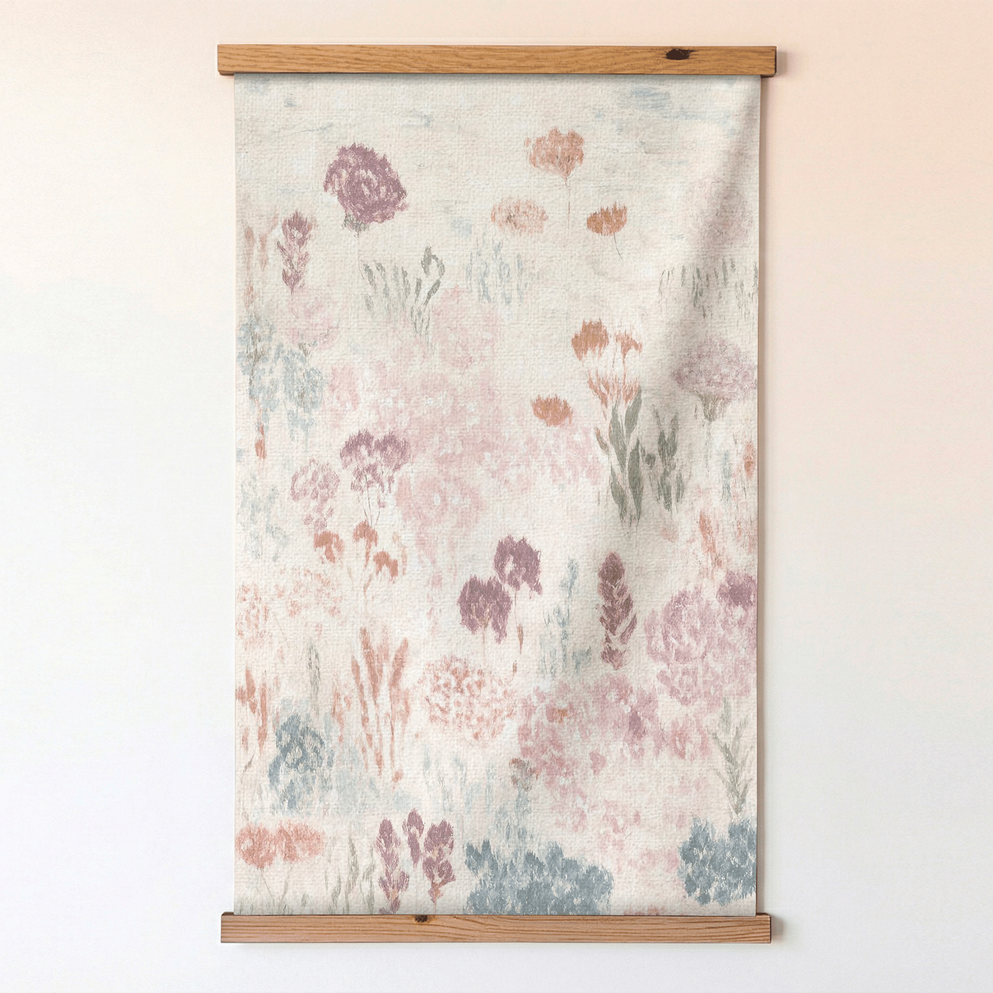 Wildflower Linen (White) - Tapestry - Benton Lane Home - Lemon Park