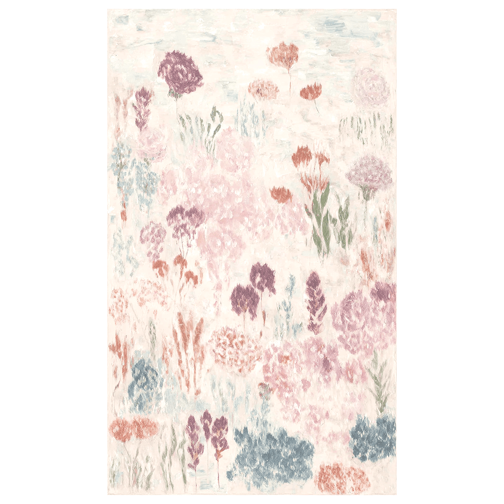 Wildflower Linen (White) - Tapestry - Benton Lane Home - Lemon Park