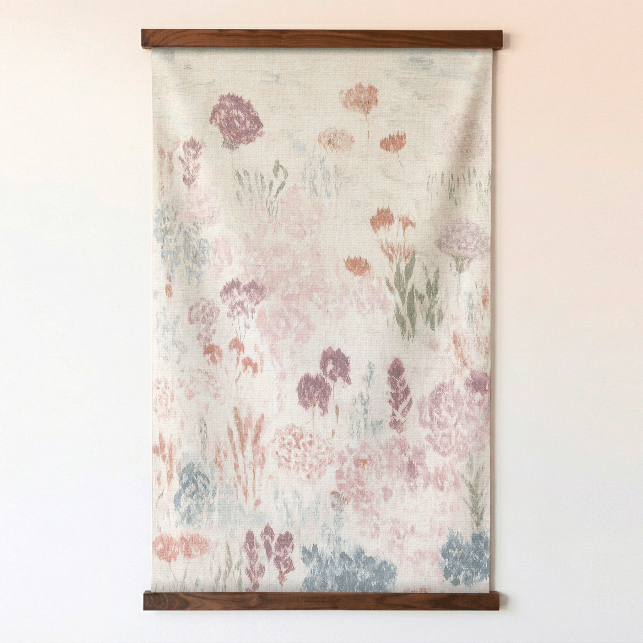 Wildflower Linen (White) - Tapestry - Benton Lane Home - Lemon Park