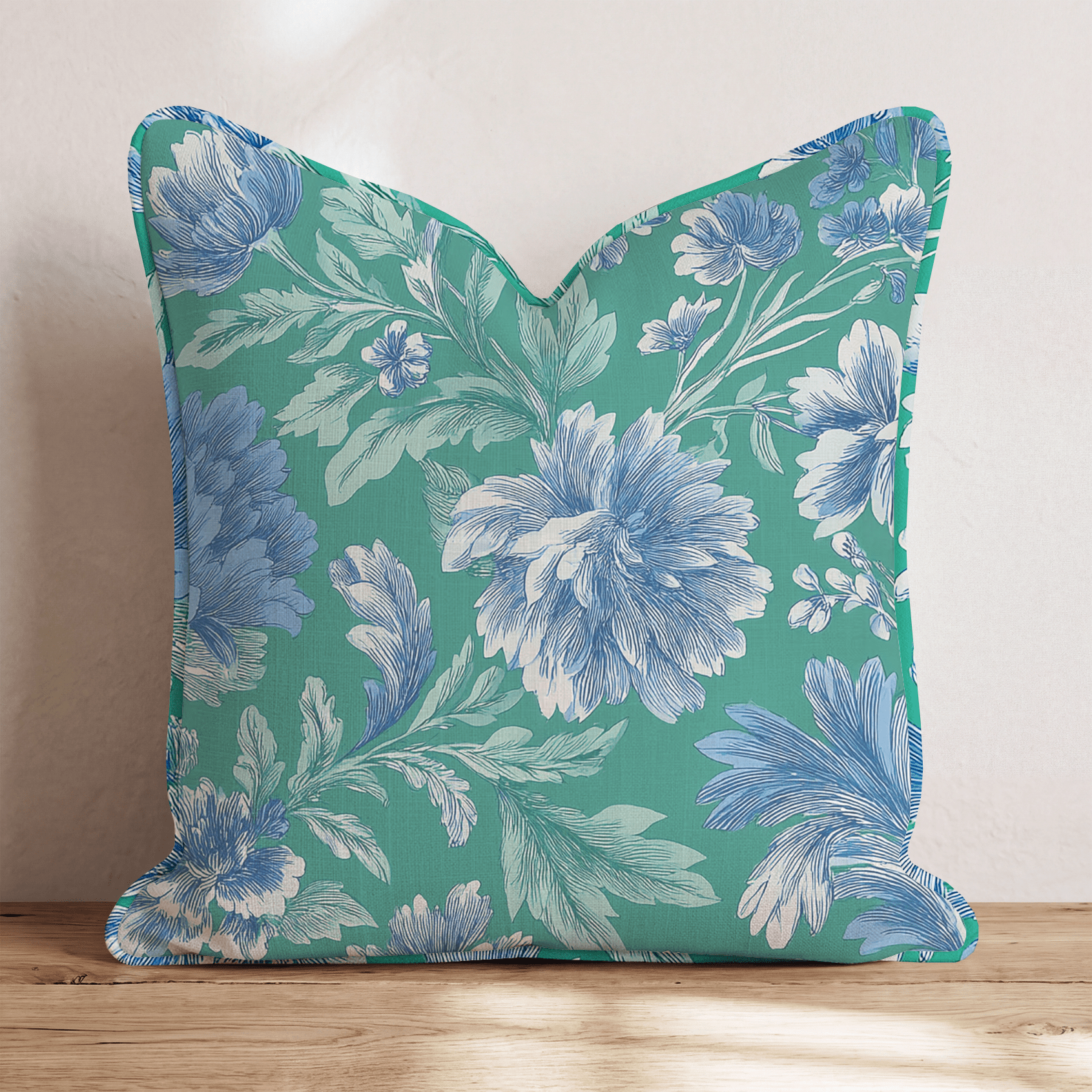 Wildflower Mix Throw Pillow - Benton Lane Home - Hillcroft Home