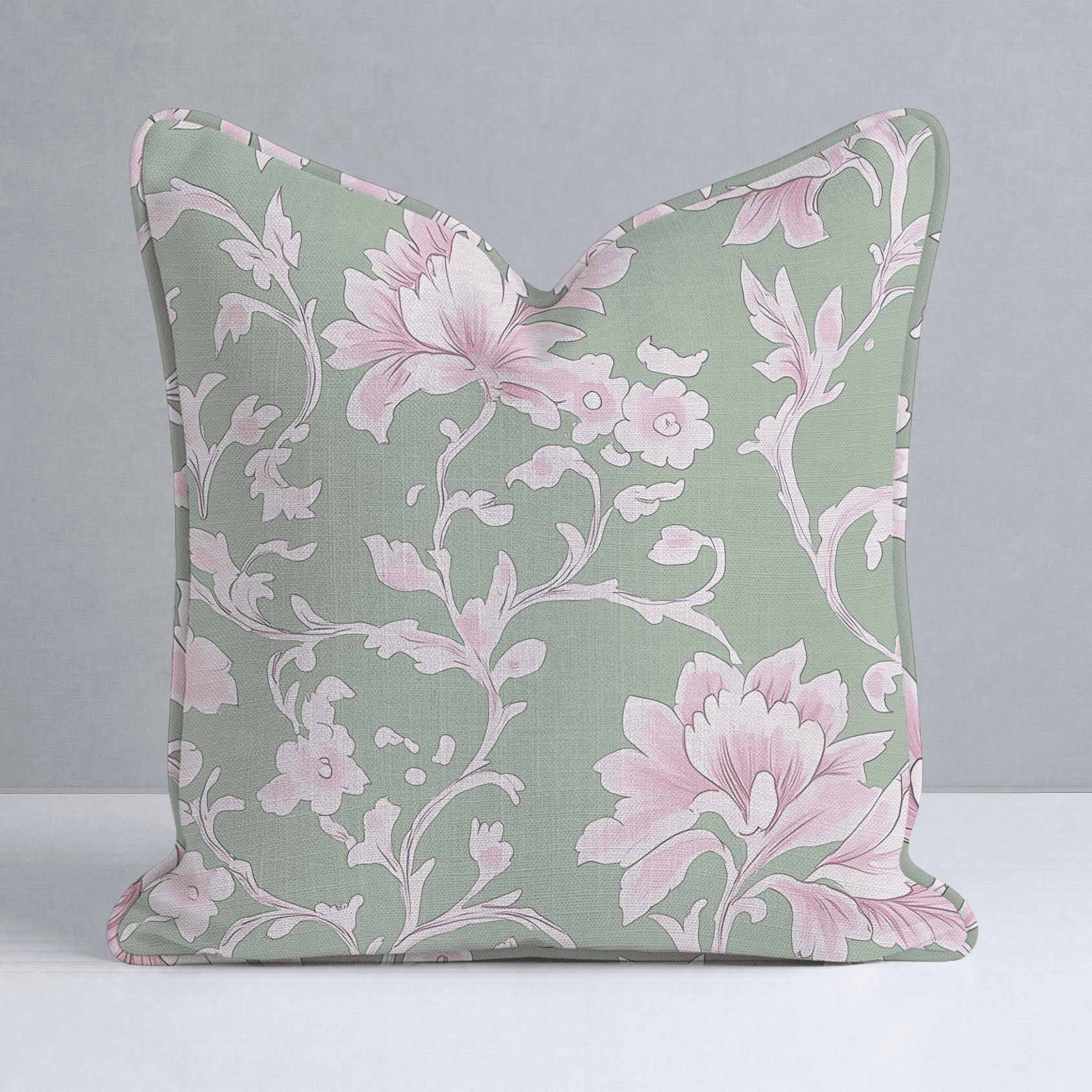 Wildflower Riddle Throw Pillow - Benton Lane Home - Lemon Park