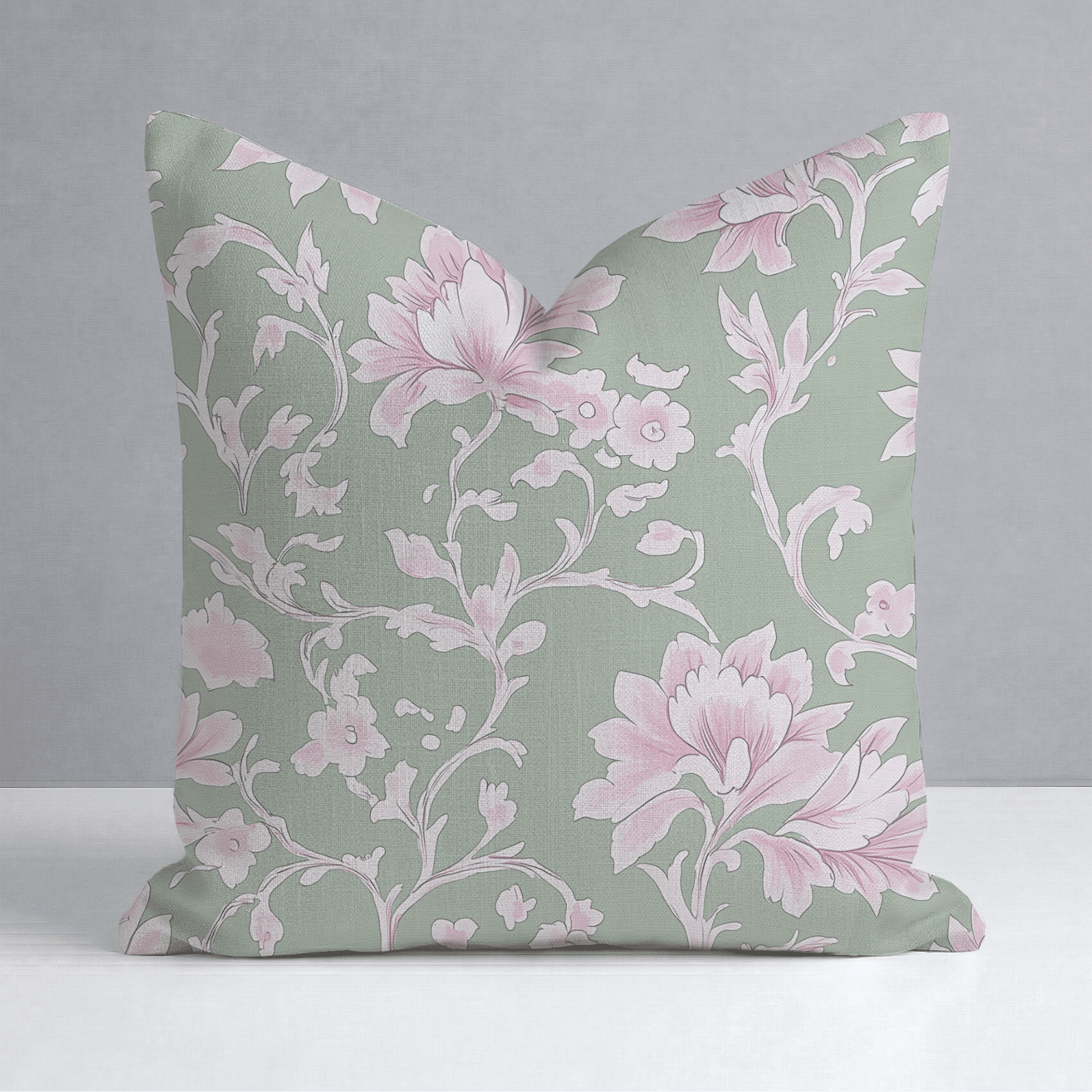 Wildflower Riddle Throw Pillow - Benton Lane Home - Lemon Park