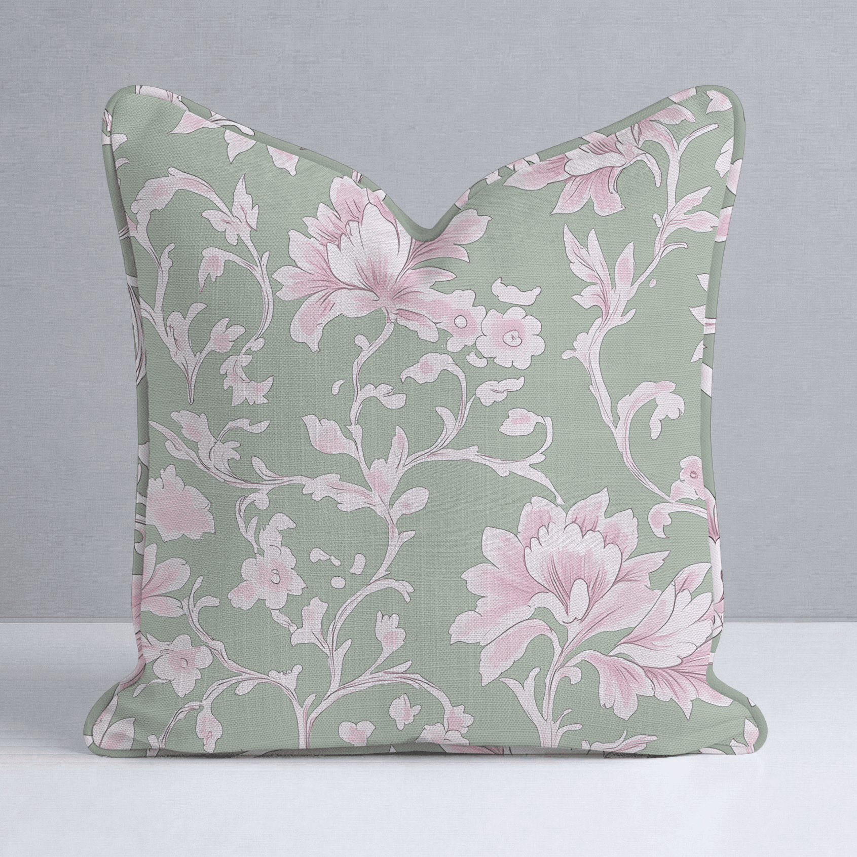 Wildflower Riddle Throw Pillow - Benton Lane Home - Lemon Park