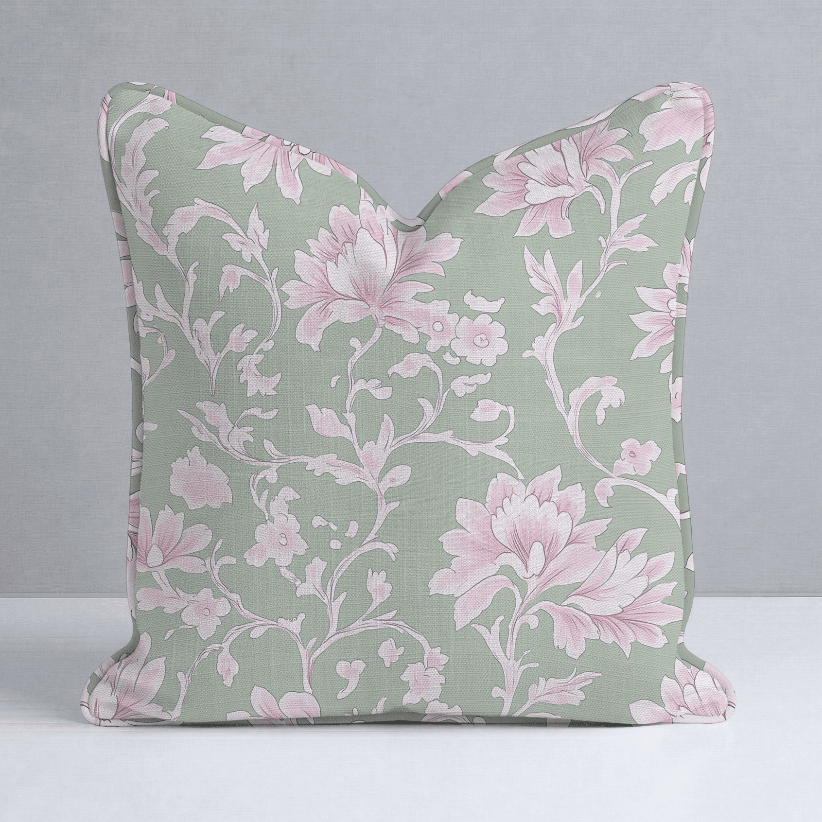 Wildflower Riddle Throw Pillow - Benton Lane Home - Lemon Park