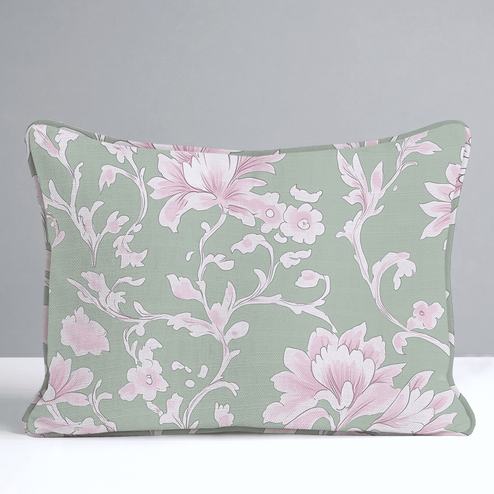 Wildflower Riddle Throw Pillow - Benton Lane Home - Lemon Park