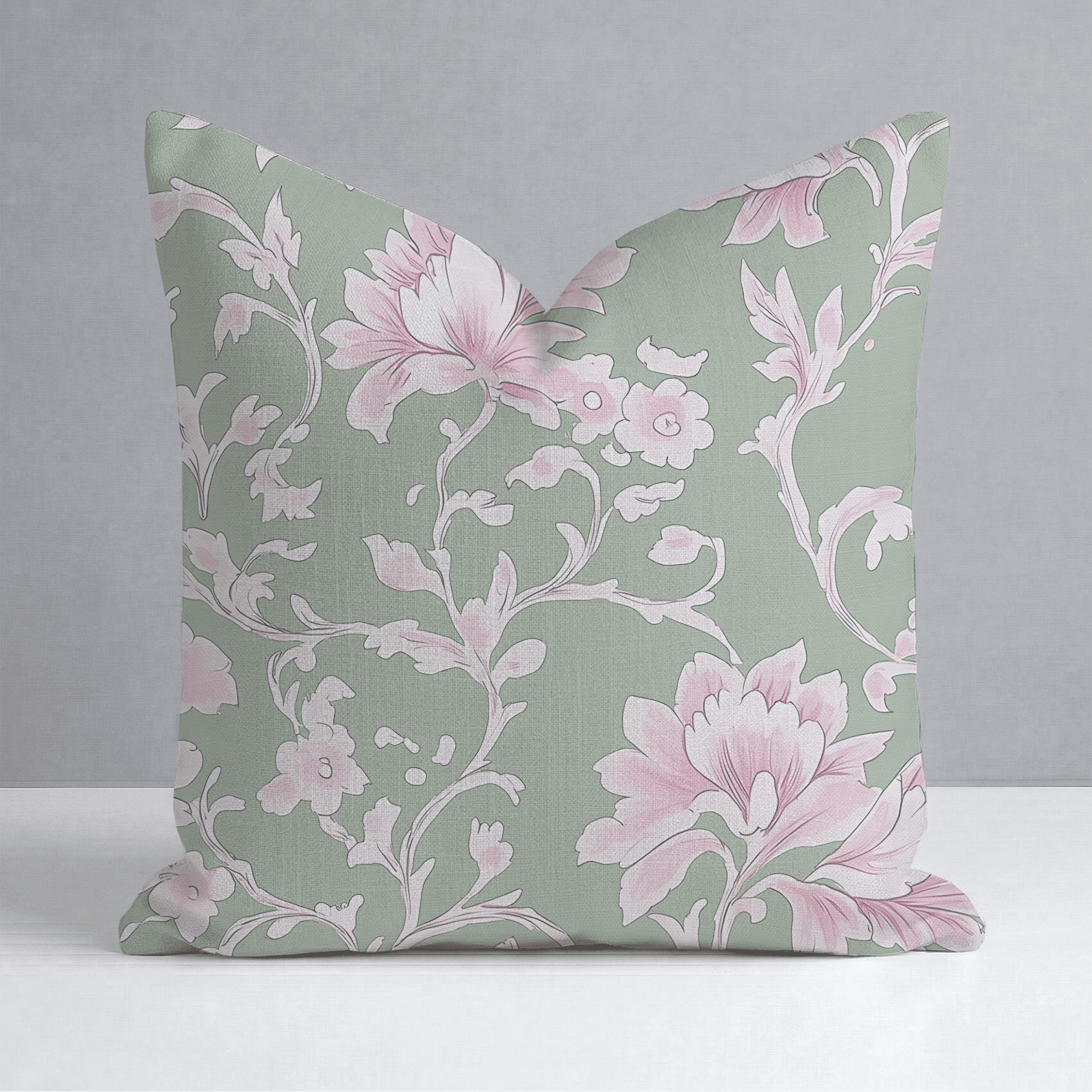 Wildflower Riddle Throw Pillow - Benton Lane Home - Lemon Park