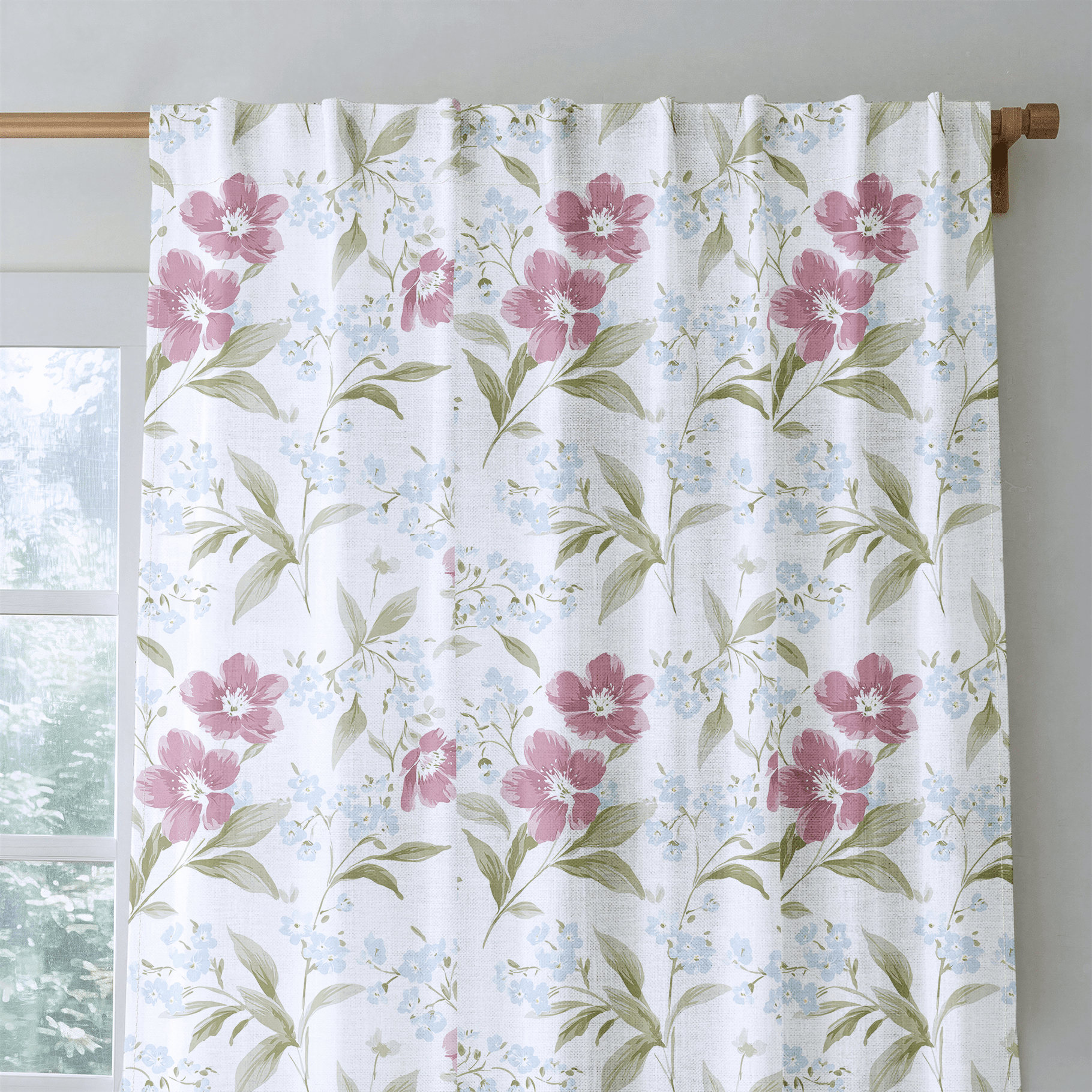 Wildflower Waltz - Drapery - Benton Lane Home - Lemon Park