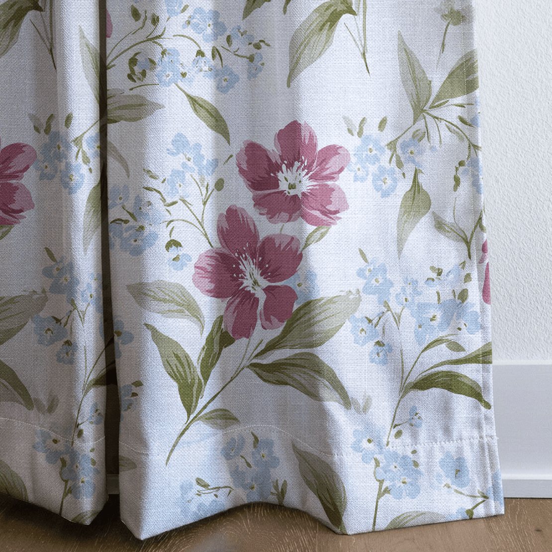 Wildflower Waltz - Drapery - Benton Lane Home - Lemon Park