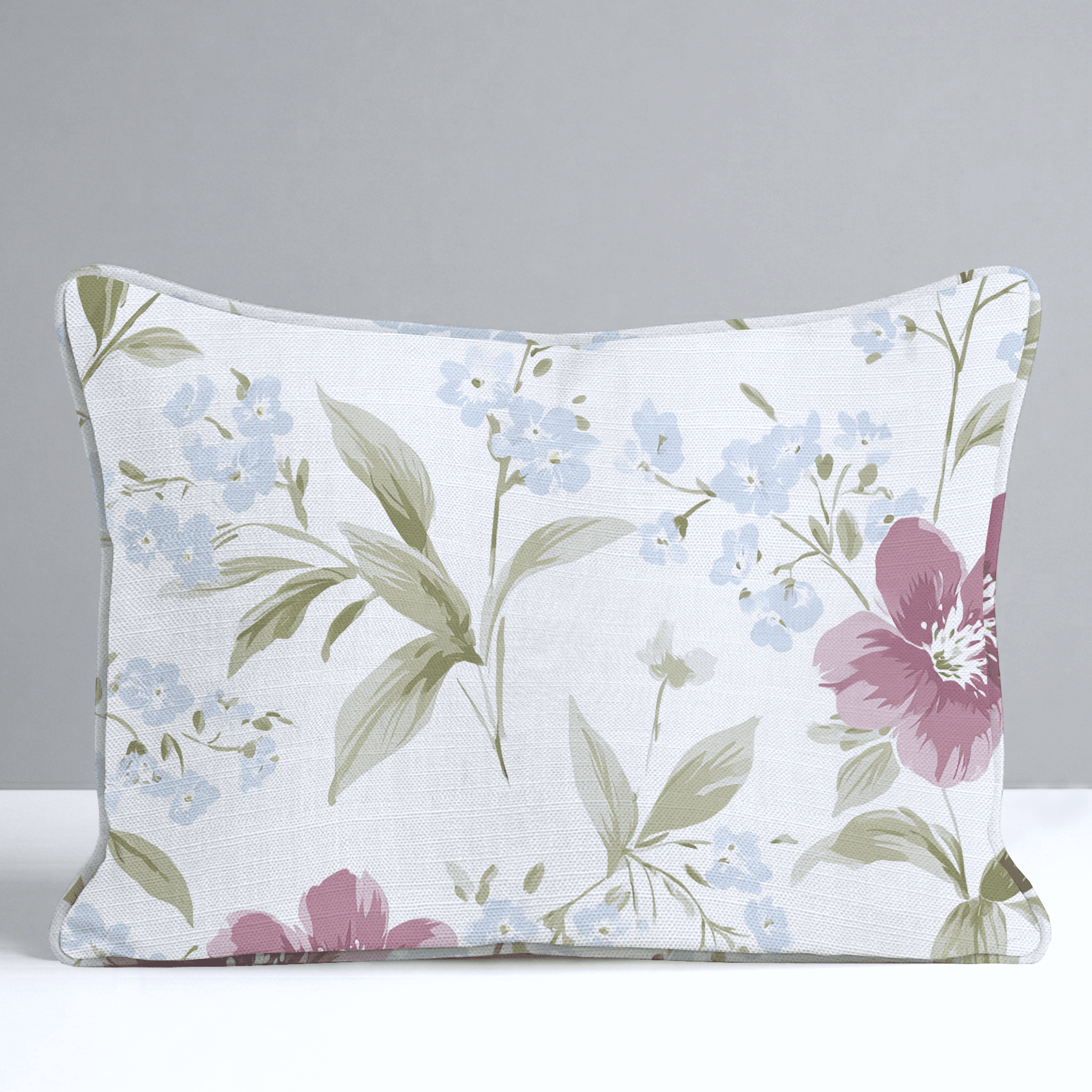 Wildflower Waltz Throw Pillow - Benton Lane Home - Lemon Park