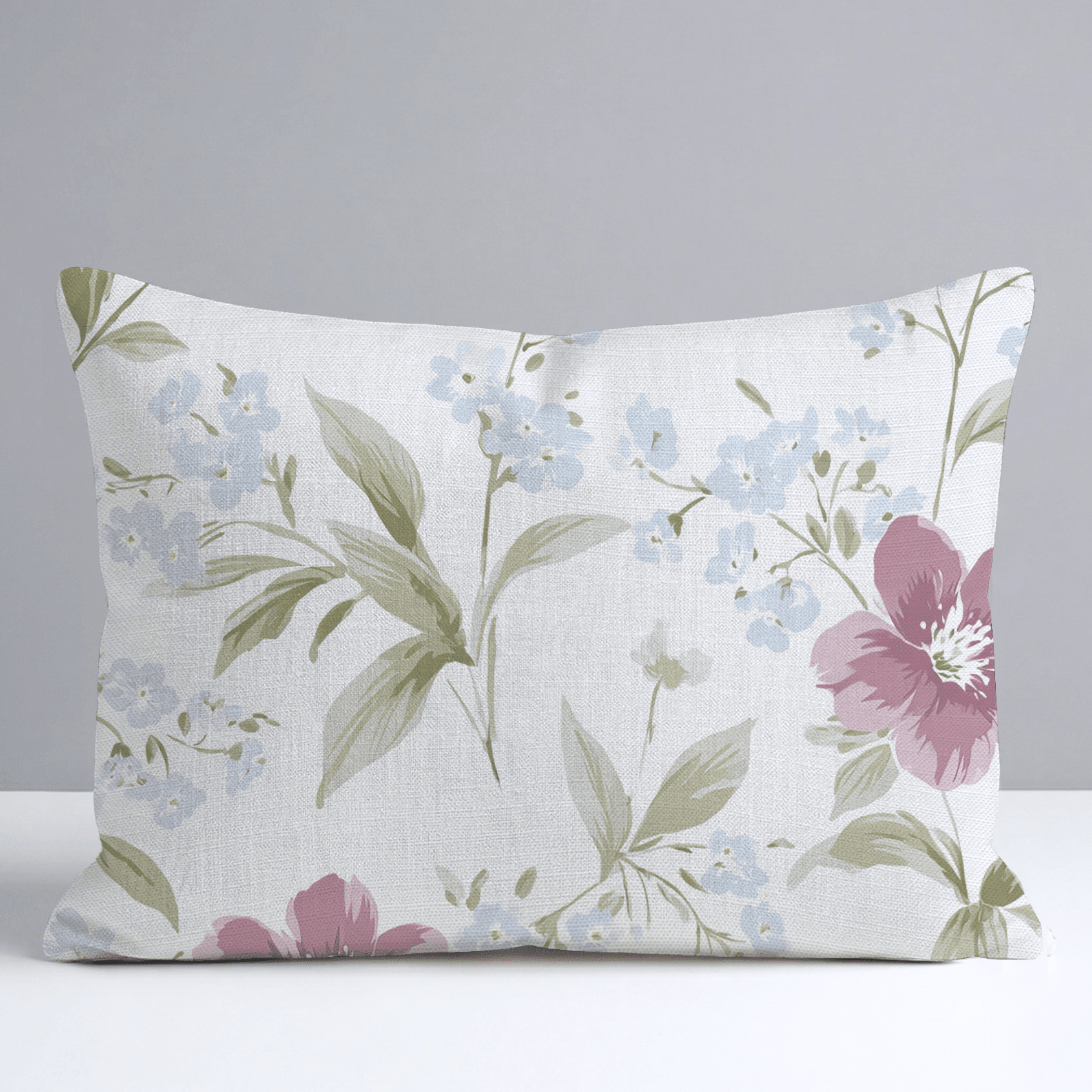 Wildflower Waltz Throw Pillow - Benton Lane Home - Lemon Park