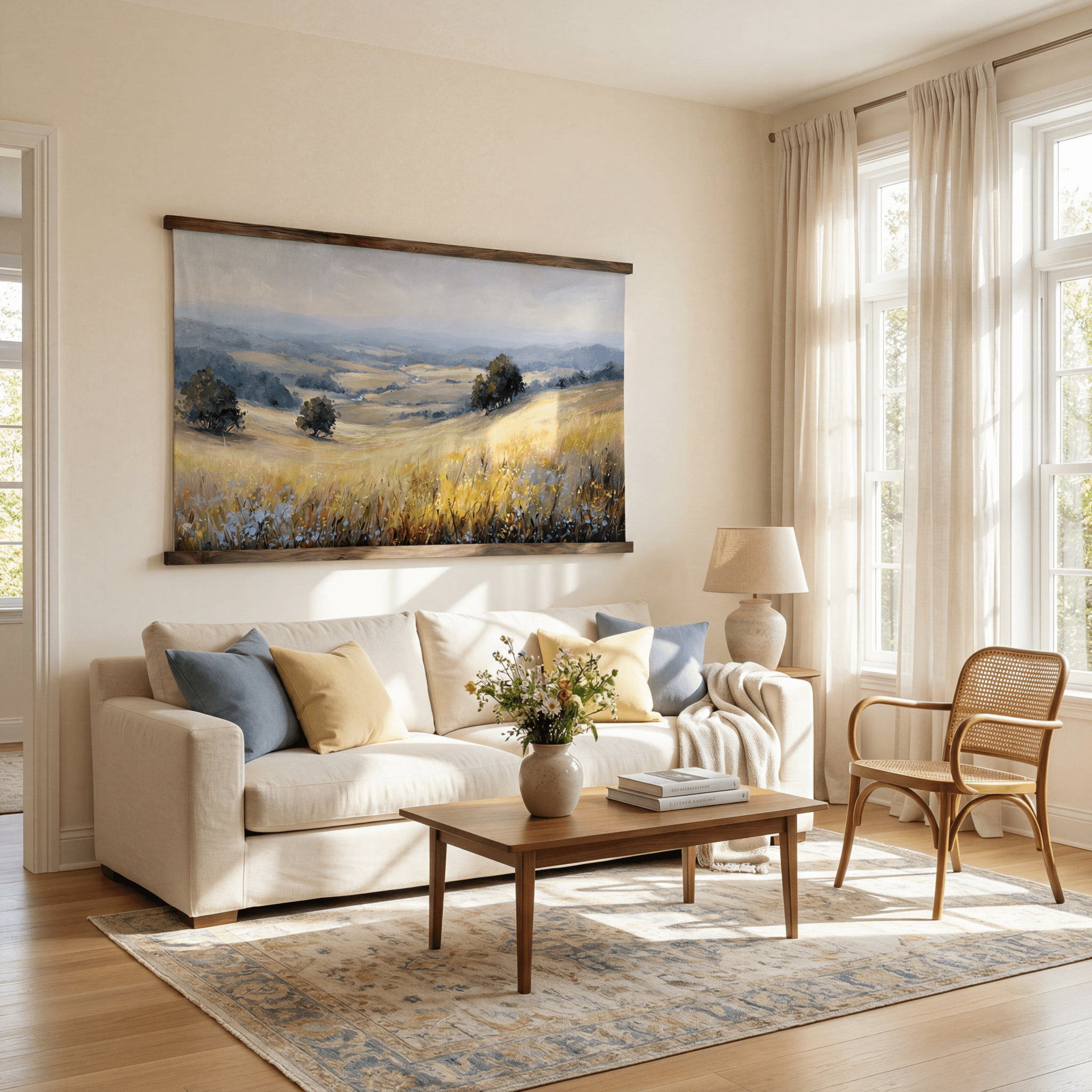 Wildflower Way - Tapestry - Benton Lane Home - Lemon Park