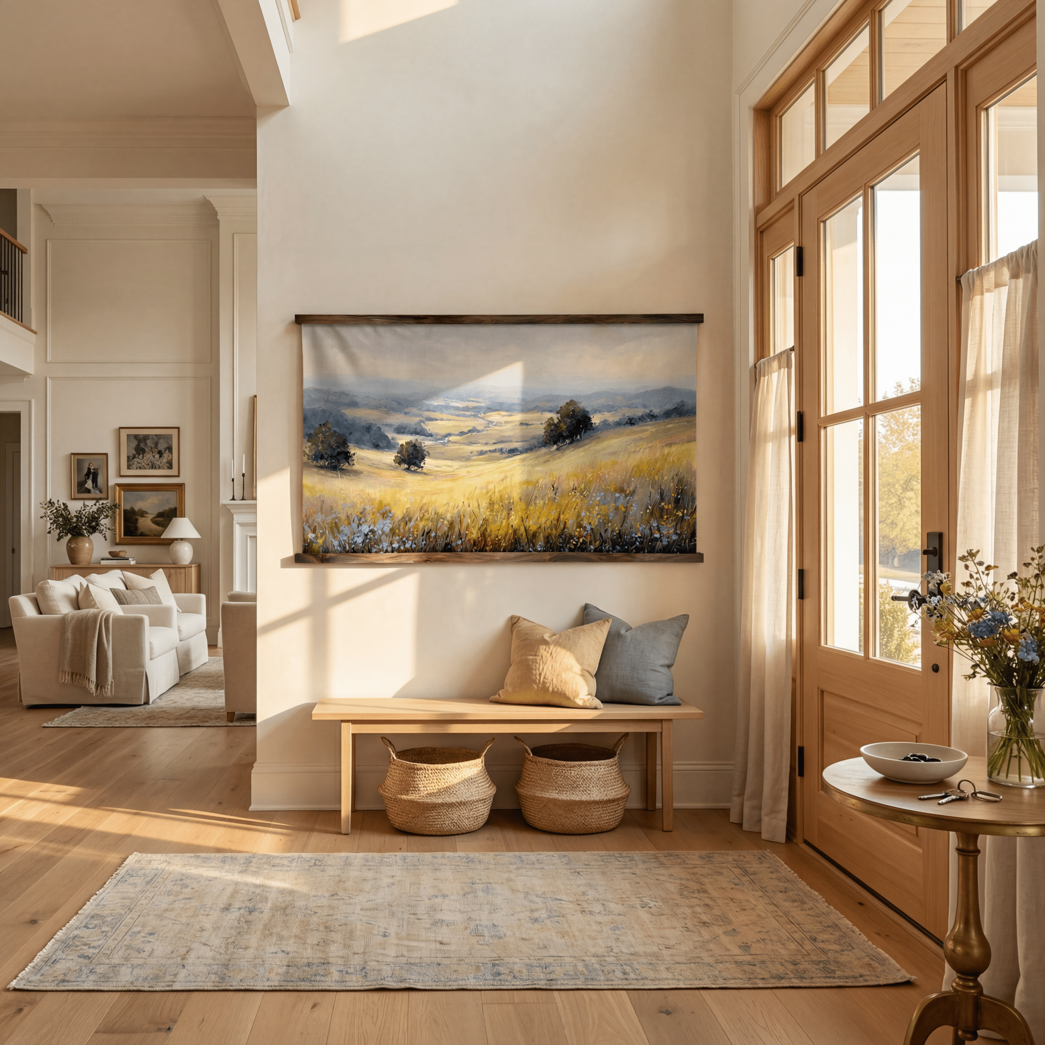 Wildflower Way - Tapestry - Benton Lane Home - Lemon Park