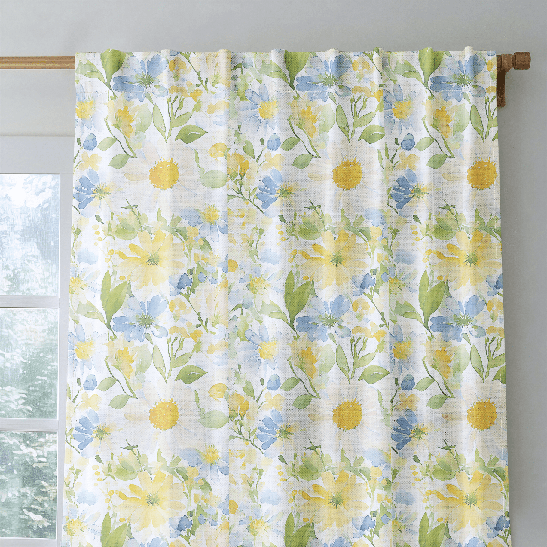 Wildflower Whimsy - Drapery - Benton Lane Home - Lemon Park
