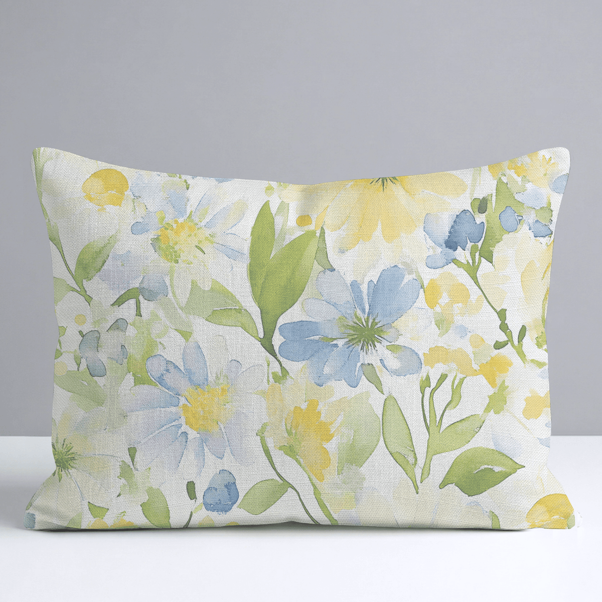 Wildflower Whimsy Throw Pillow - Lemon Park