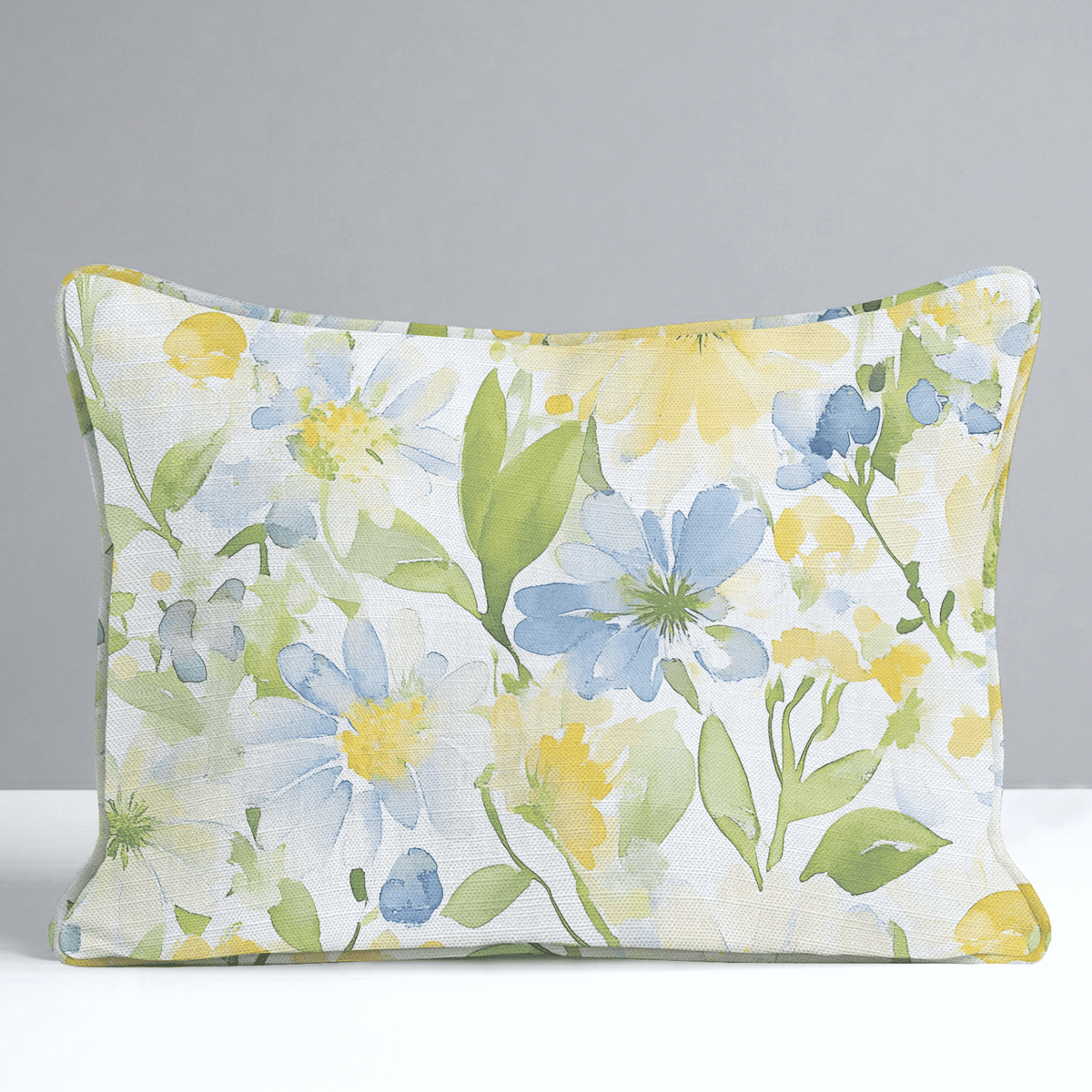 Wildflower Whimsy Throw Pillow - Lemon Park