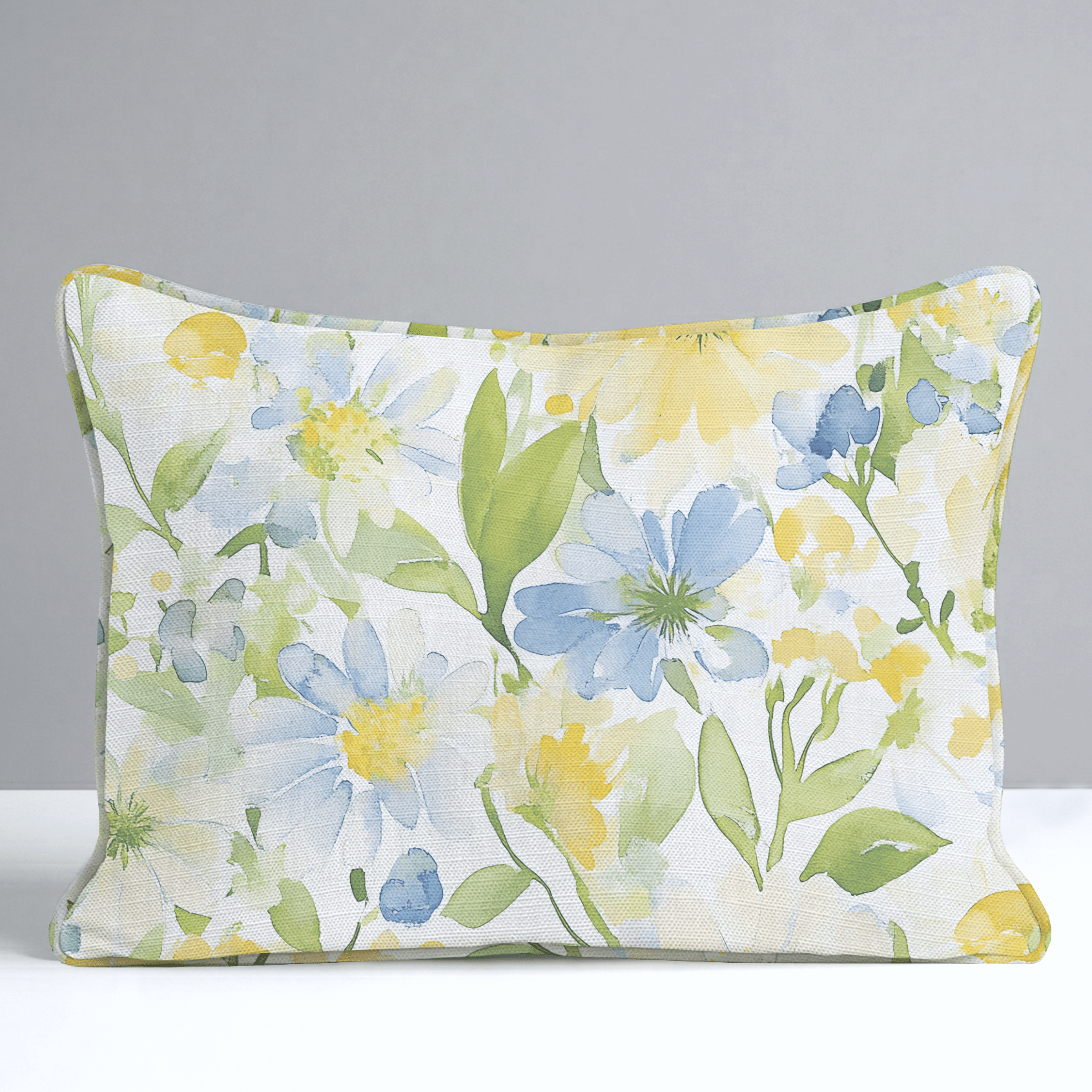 Wildflower Whimsy Throw Pillow - Benton Lane Home - Lemon Park