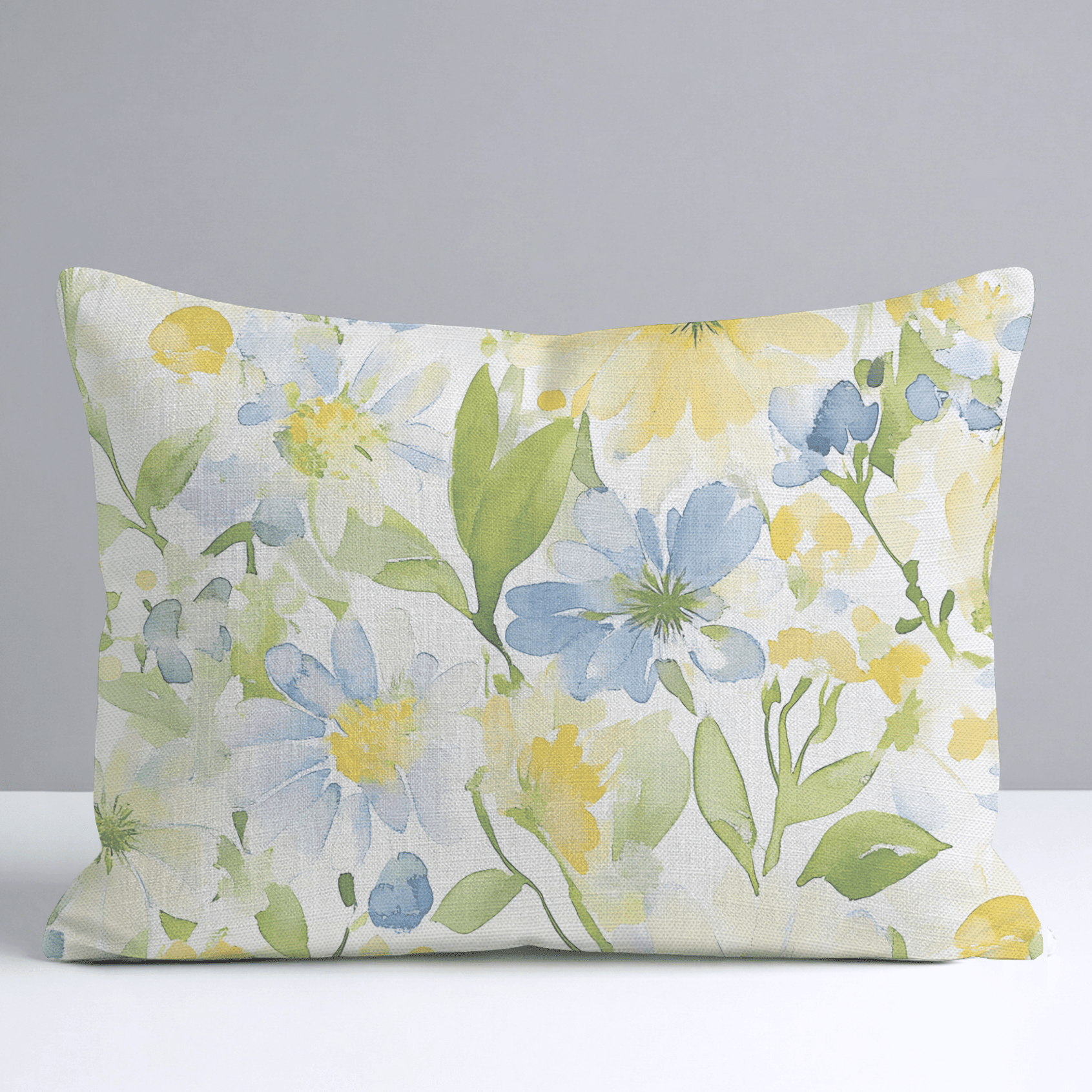 Wildflower Whimsy Throw Pillow - Benton Lane Home - Lemon Park