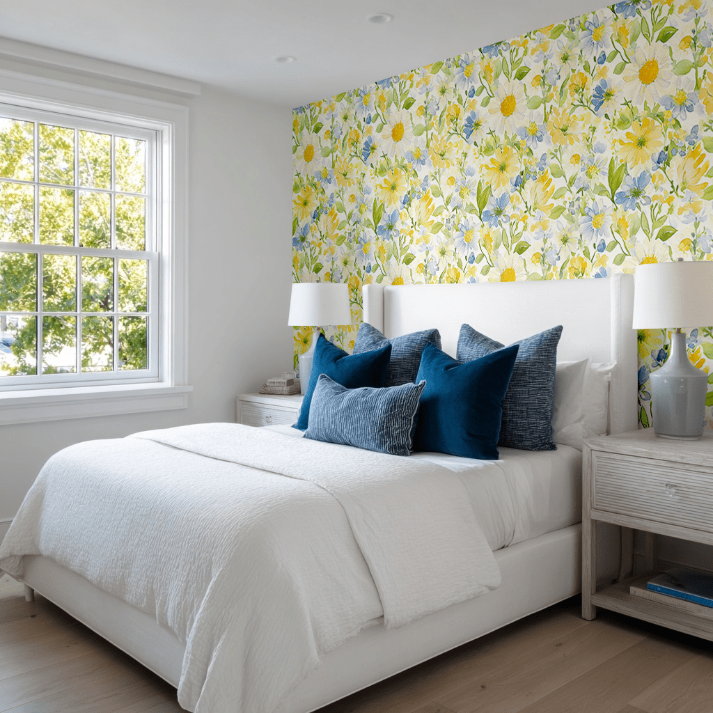 Wildflower Whimsy Wallpaper - Benton Lane Home - Lemon Park