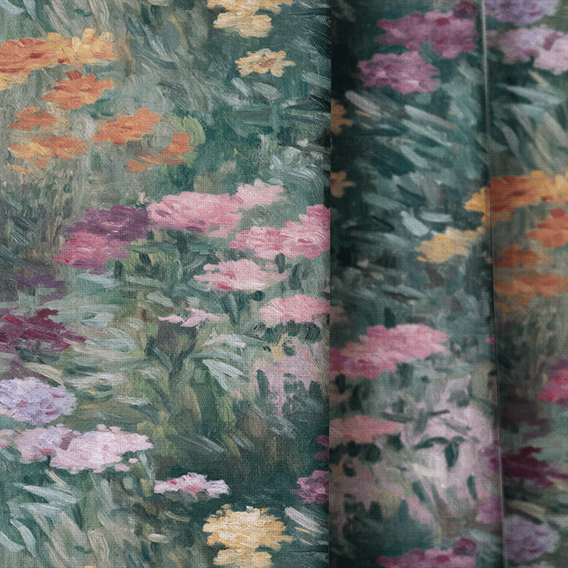 Wildflowers - Drapery - Benton Lane Home - Lemon Park