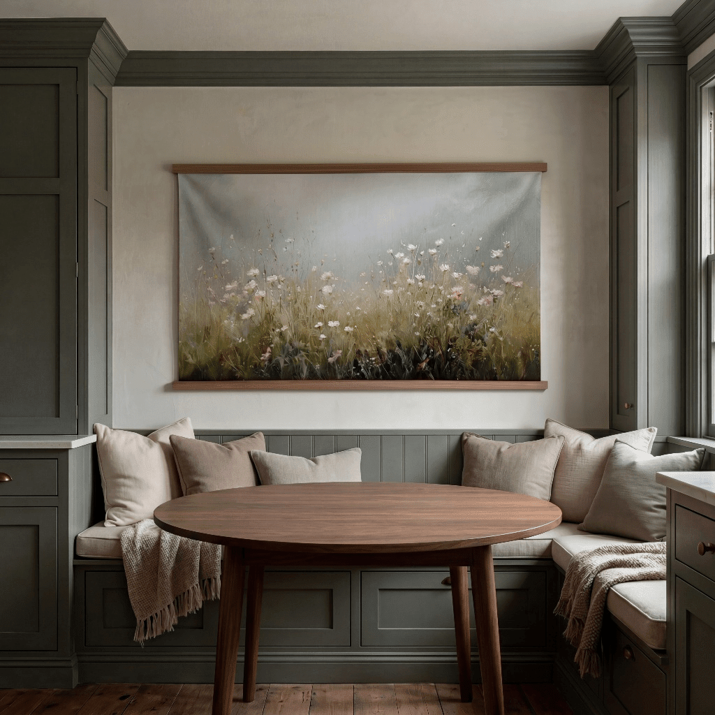 Wildflowers Fade - Tapestry - Benton Lane Home - Painted Paper